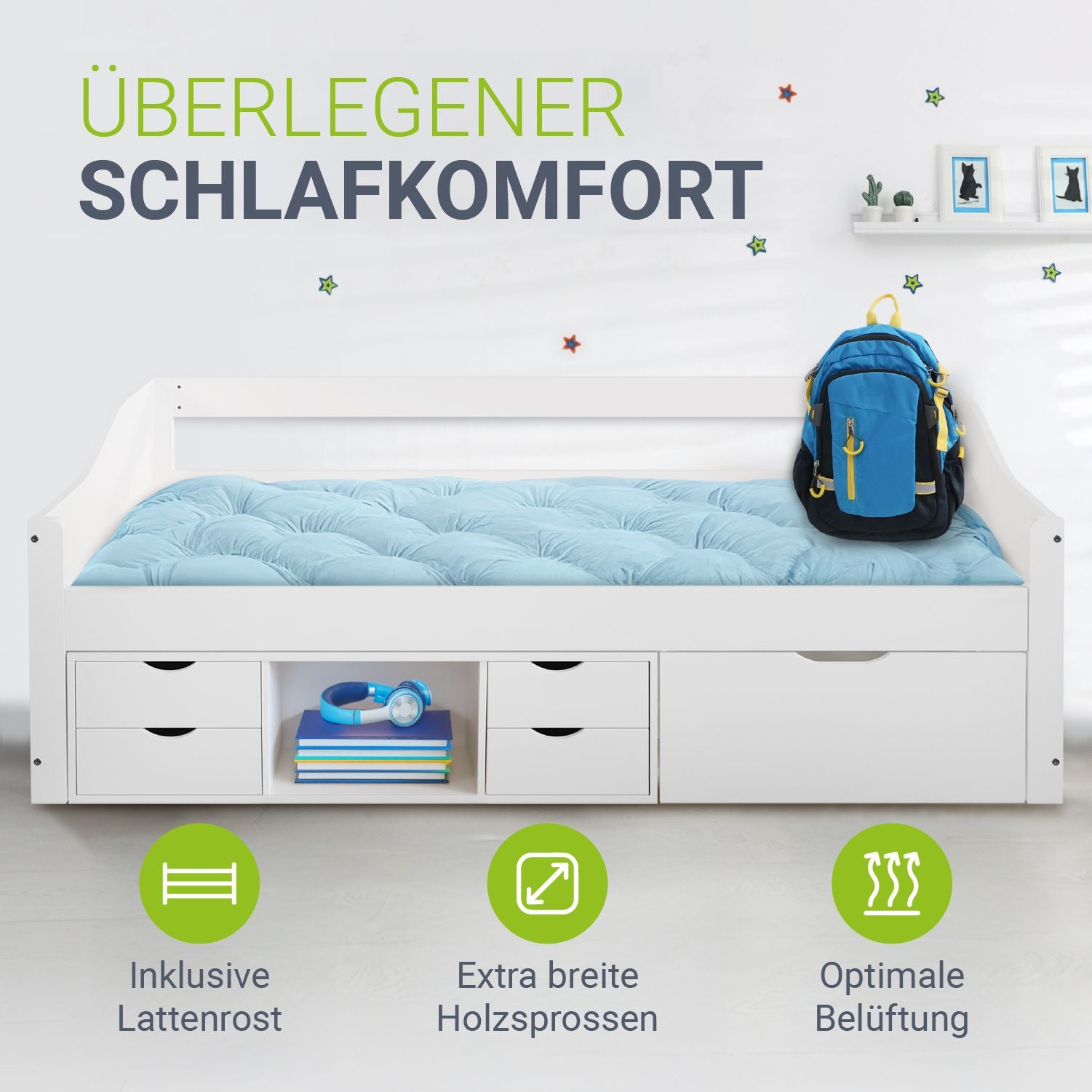 juskys-funktionsbett-nalu-90x200-wei-stauraumbett-mit-lattenrost-5-schubladen image 6