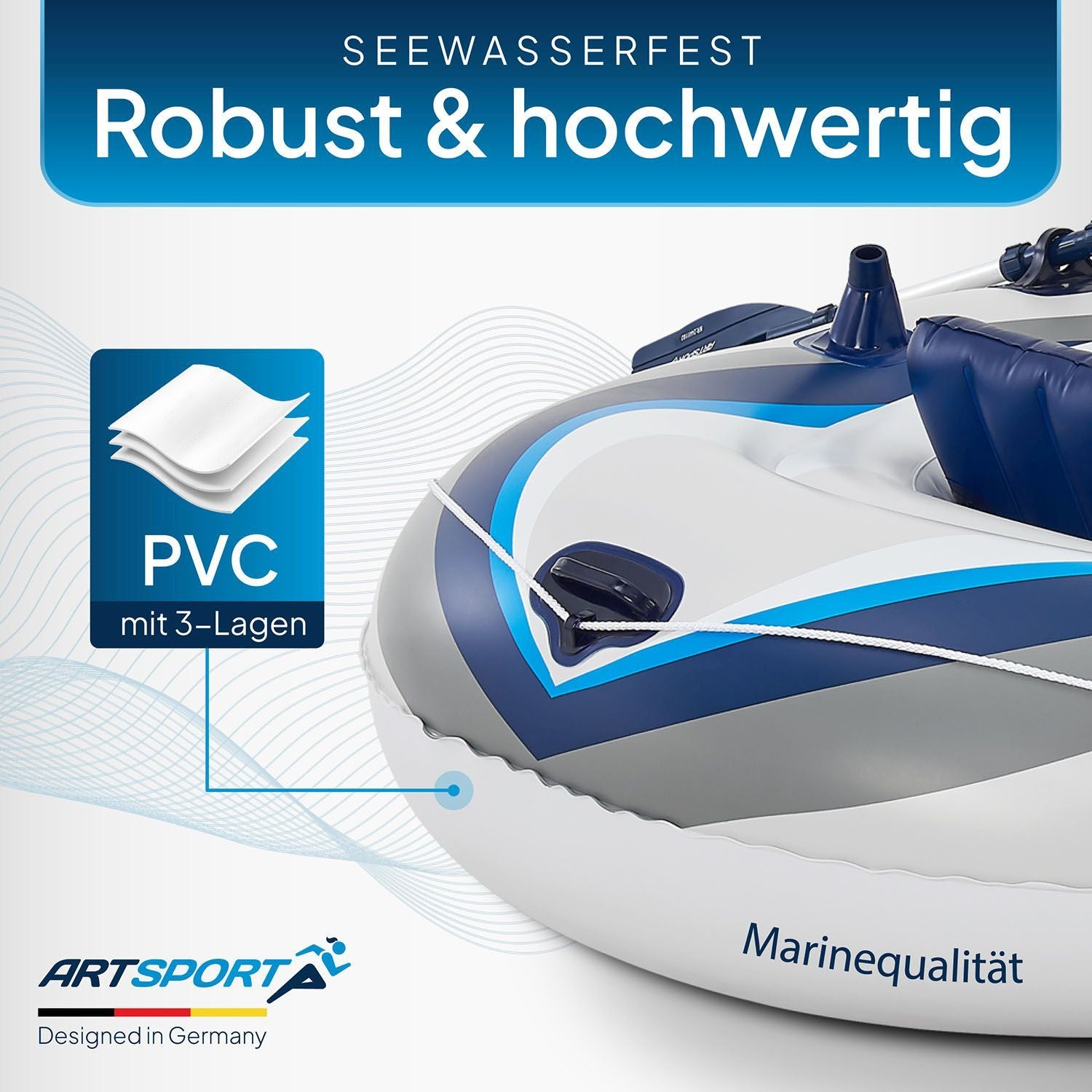 juskys-schlauchboot-paddelboot-3-22-m-mit-zwei-sitzb-nken-4-personen-360-kg image 2