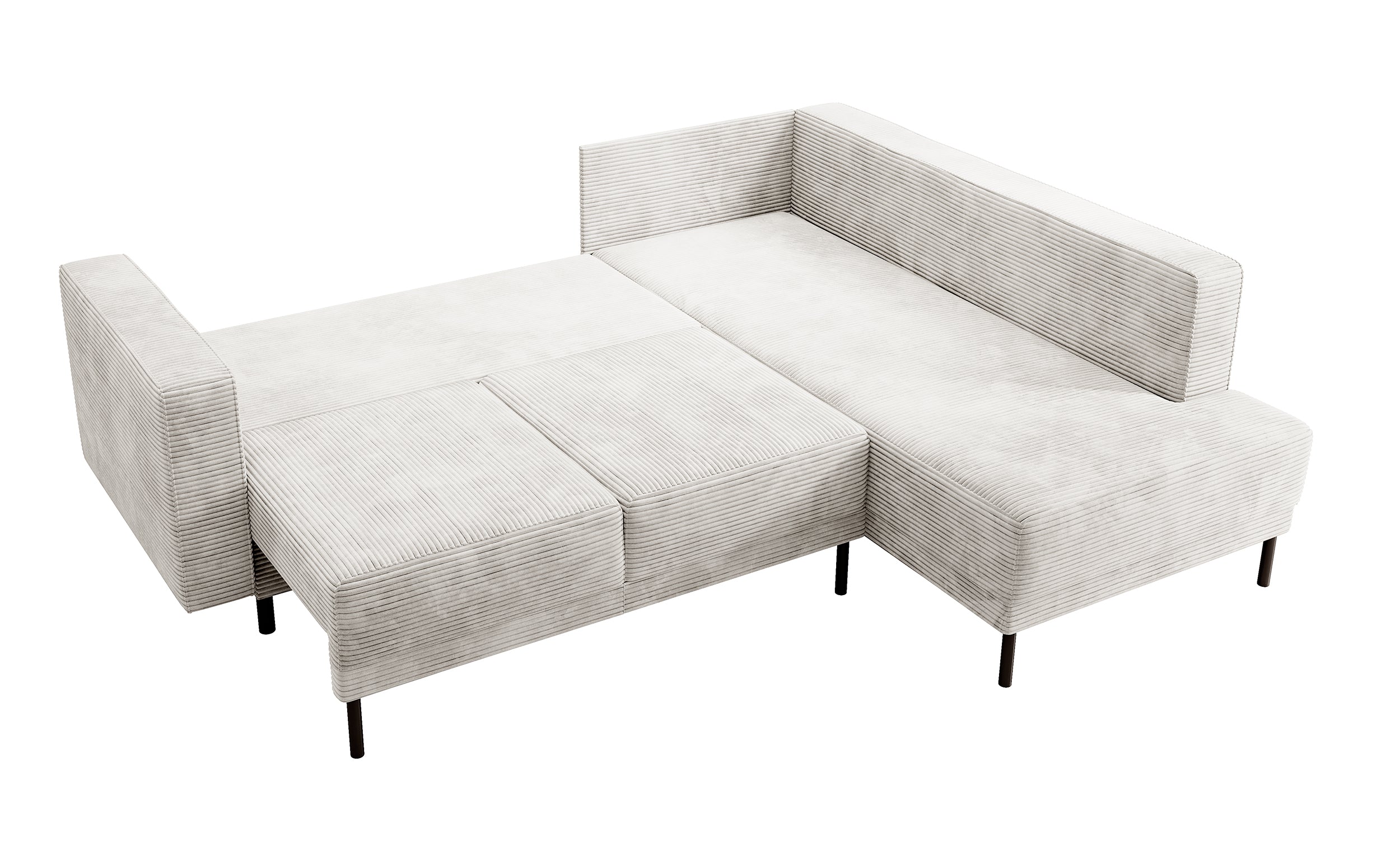 selsey-rodario-ecksofa-rechts-mit-schlaffunktion-und-bettkasten-graubeiger-cord image 6