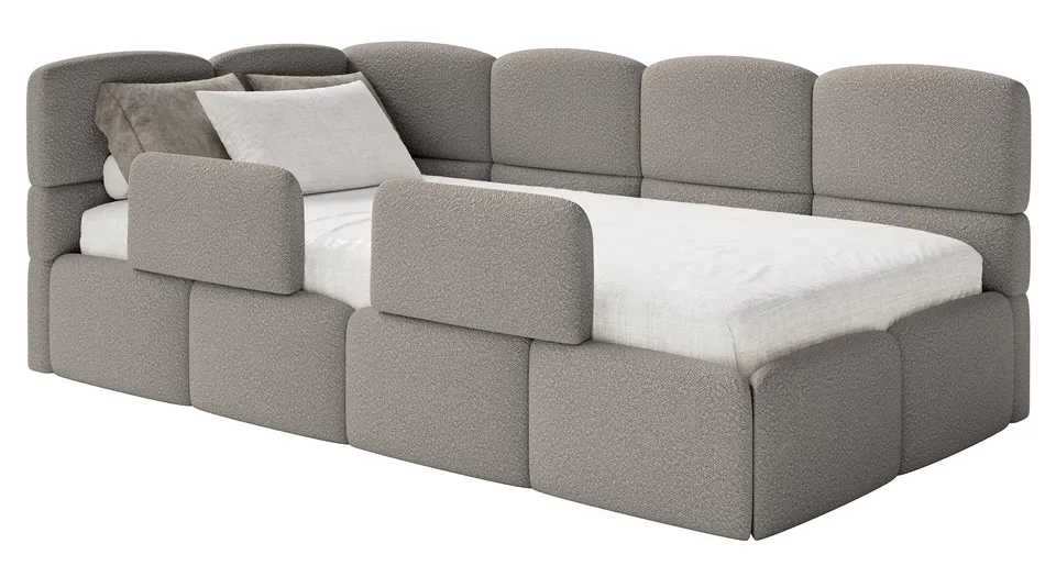 selsey-cloudy-jugendbett-90x200-cm-links-mit-matratze-und-stauraum-graue-boucl-g image 1