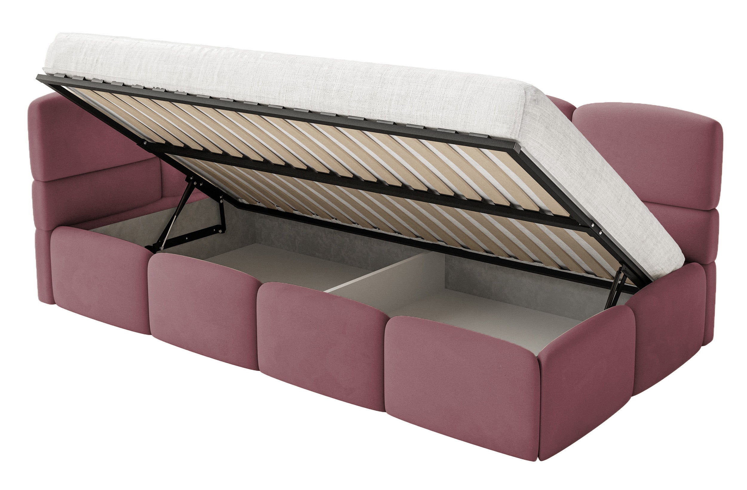selsey-cloudy-jugendbett-120x200-cm-linksseitig-mit-stauraum-rosa-velours image 3