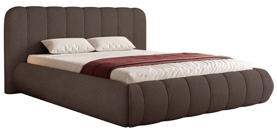 selsey-malunna-gepolstertes-bett-160x200-cm-braun-chenille-mit-stauraum-und-meta image 1