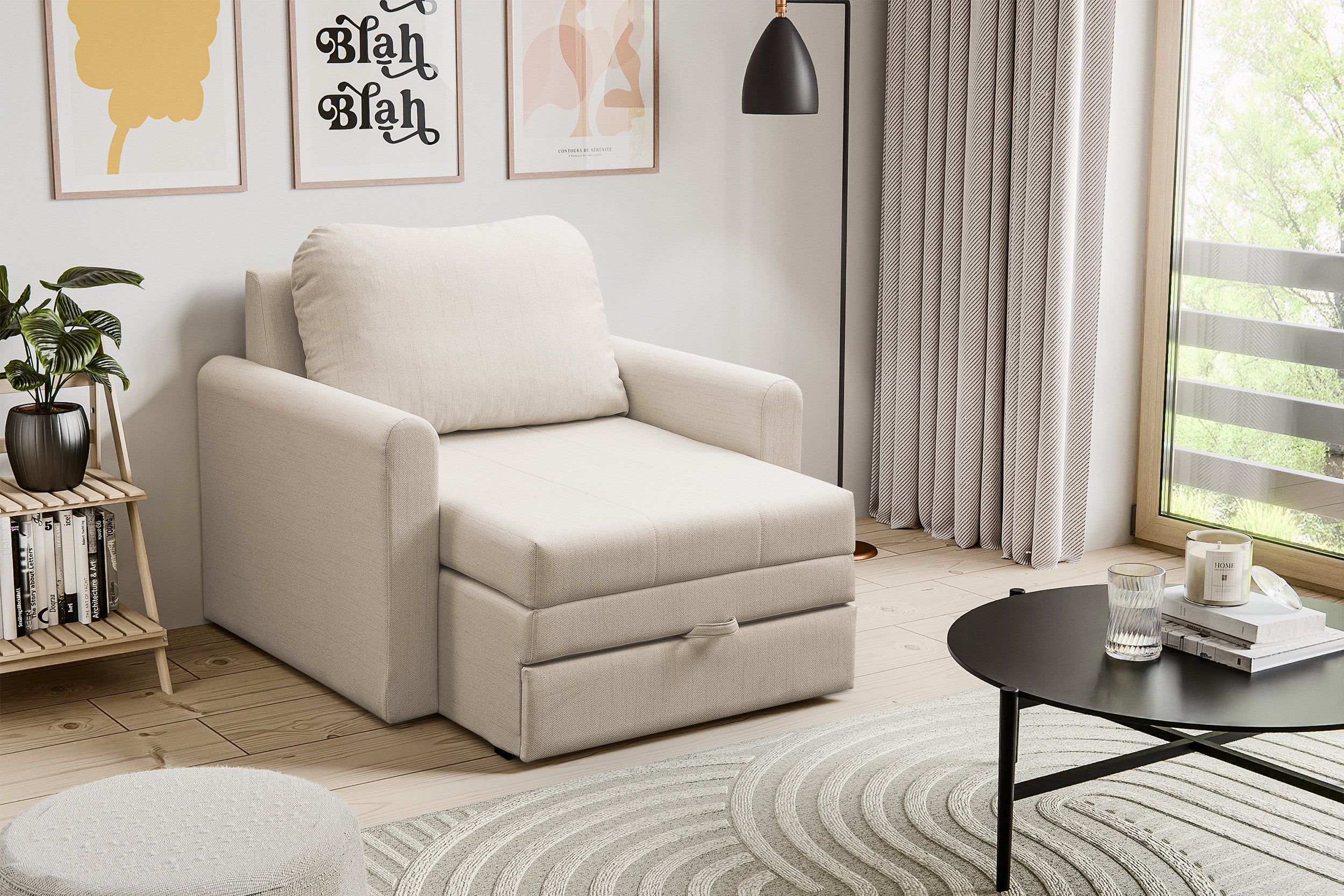 selsey-dejano-relaxsessel-mit-schlaffunktion-hellbeige-geflecht image 2