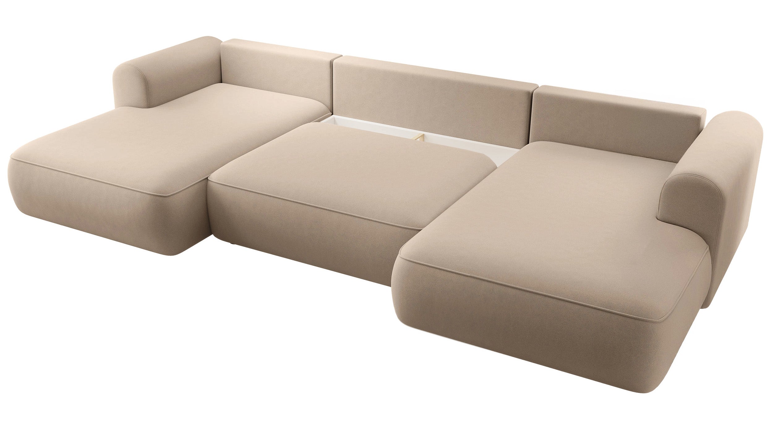 selsey-ovo-ecksofa-u-f-rmig-mit-bettfunktion-und-stauraum-beige-pflegesamt-unive image 4
