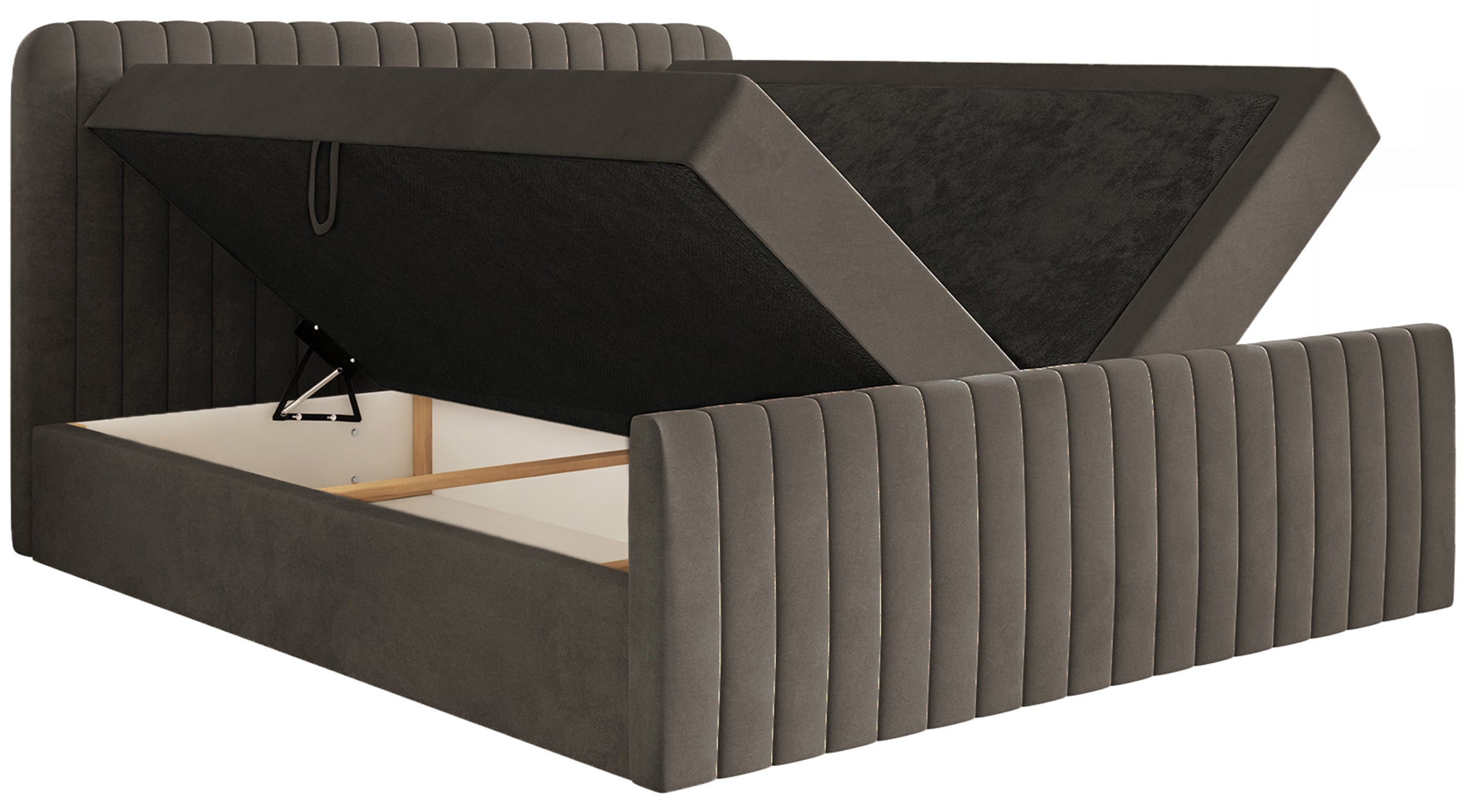 selsey-saliano-kontinentalbett-140x200-cm-mit-stauraum-und-topper-brauner-samt image 6