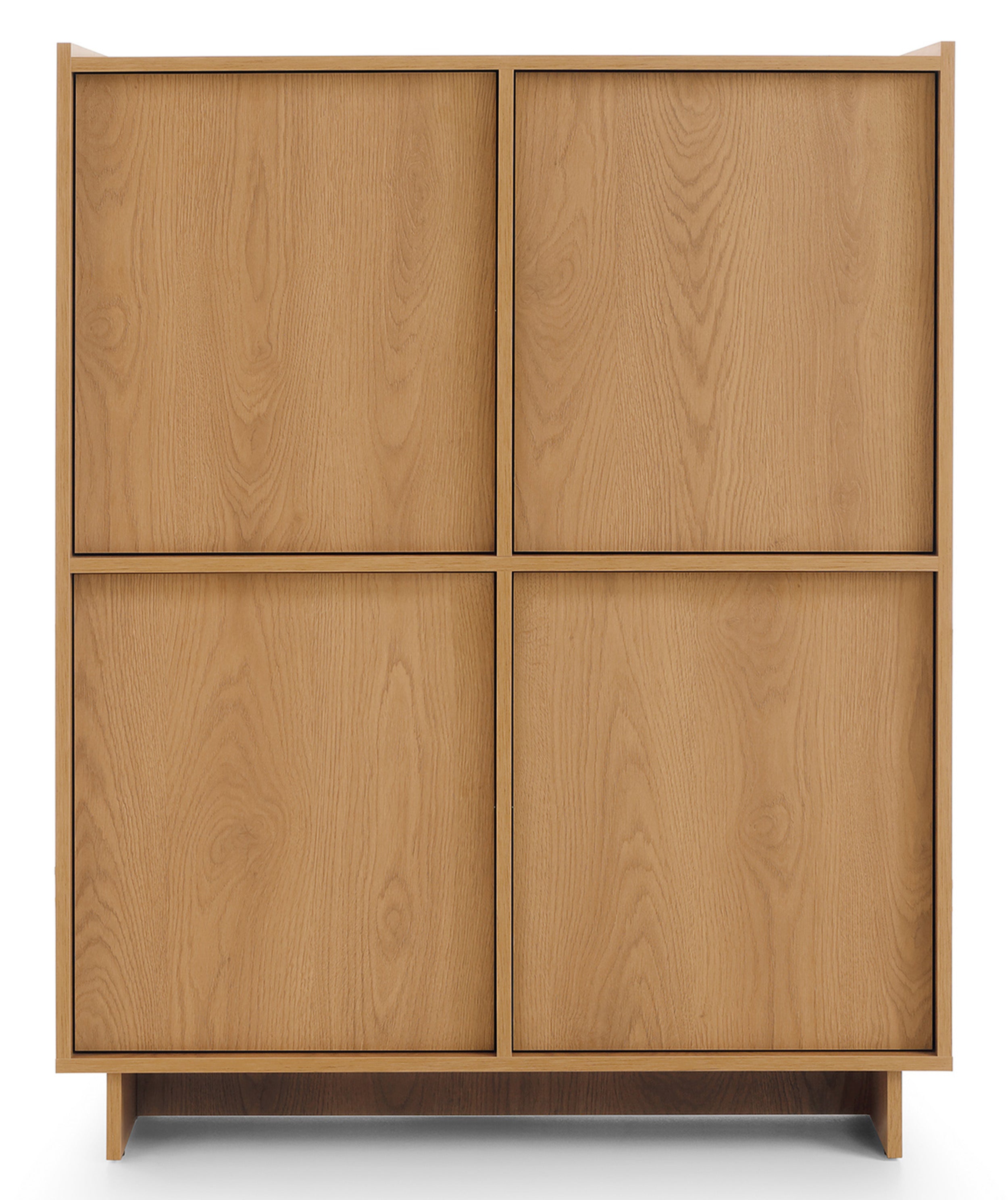 selsey-yasumi-viert-rige-kommode-98-cm-karamelleiche-highboard image 6