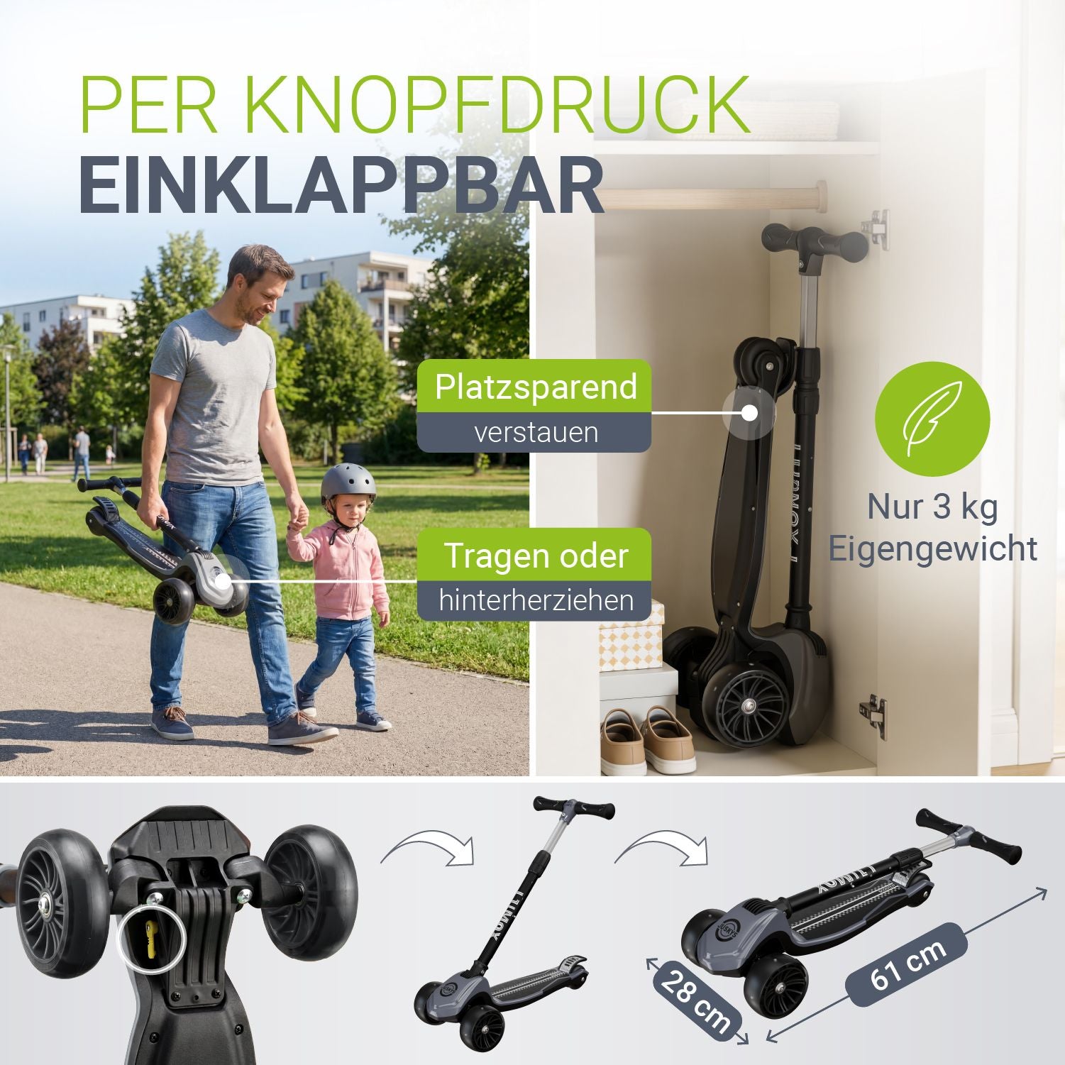 juskys-kinderroller-lumox-schwarz-scooter-mit-led-leuchtr-dern-3-1-kg image 5