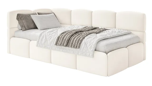 selsey-cloudy-jugendbett-120x200-cm-linksseitig-mit-matratze-und-stauraum-creme- image 1