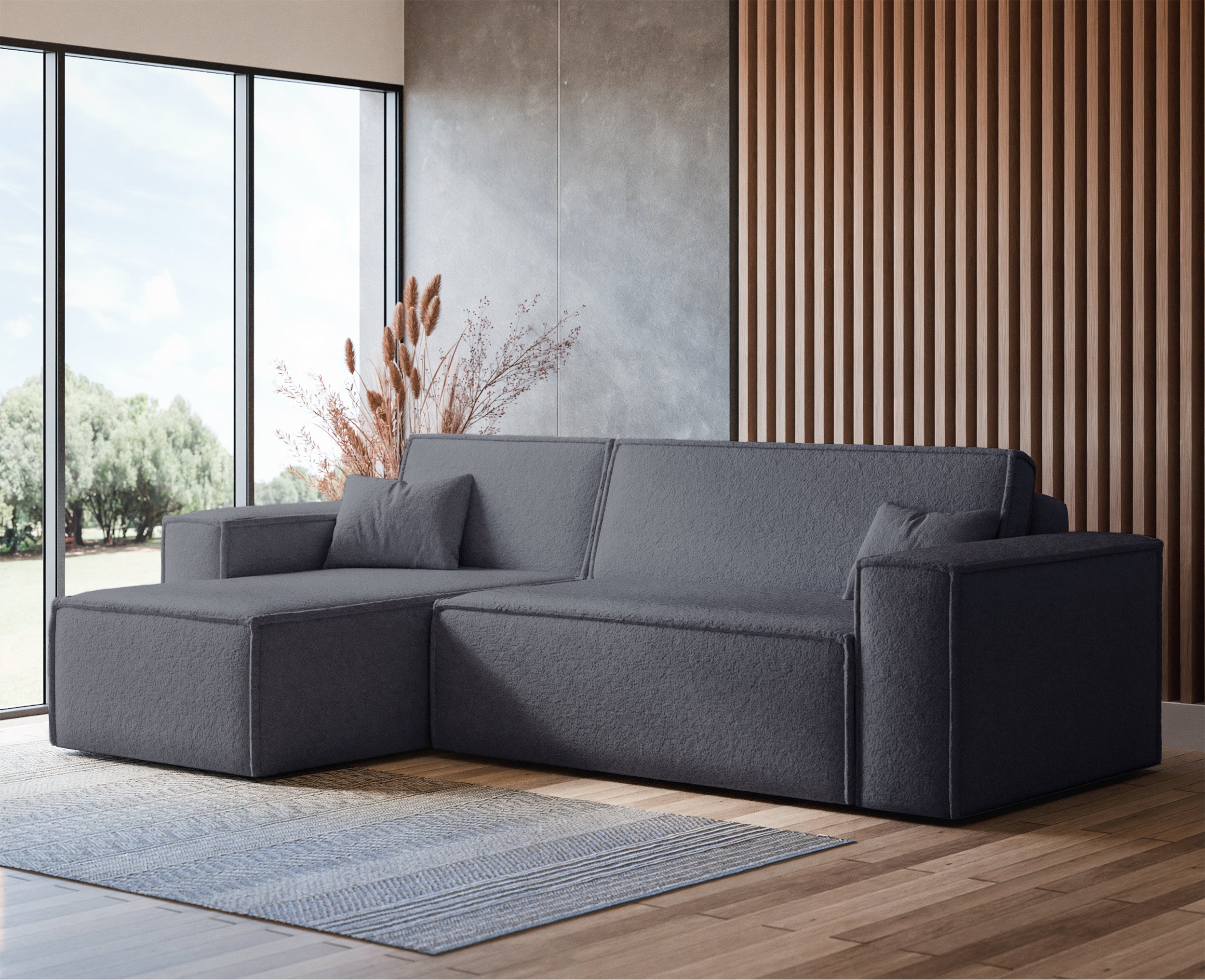 selsey-scarlo-ecksofa-mit-schlaffunktion-universell-l-form-dunkelgrauer-boucl-mi image 8