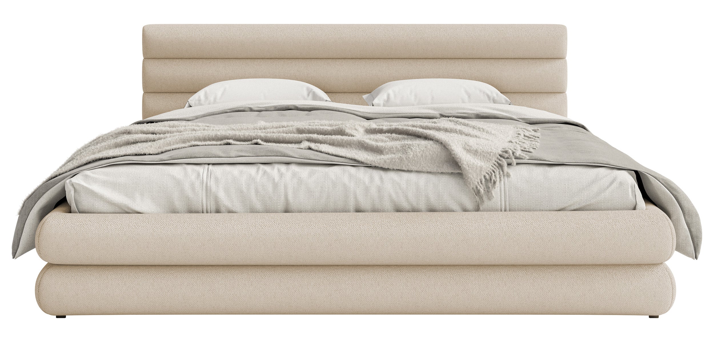 selsey-alegre-polsterbett-140x200-cm-mit-bettkasten-hellbeiger-chenille-metallra image 3