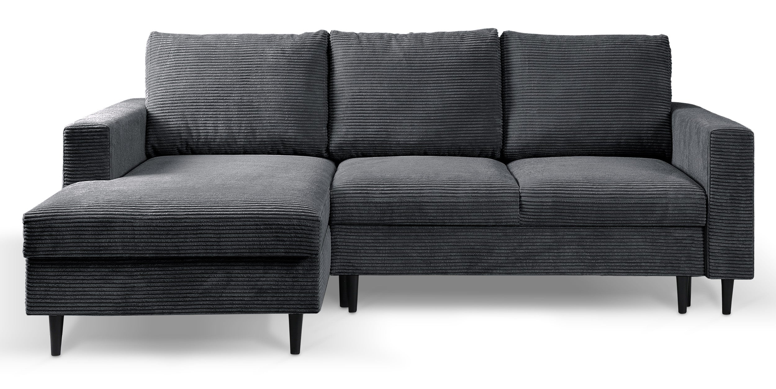 selsey-nalika-ecksofa-mit-schlaffunktion-l-form-linksseitig-dunkelgrau-cord-mit- image 1