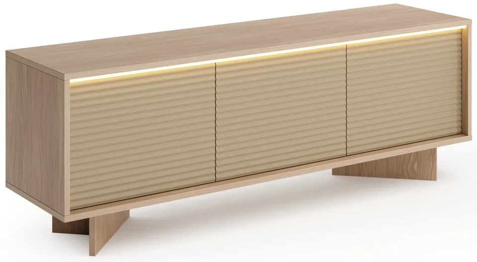 selsey-semi-tv-schrank-154-cm-mit-3-t-ren-und-led-beleuchtung-bolivar-natur-capp image 1