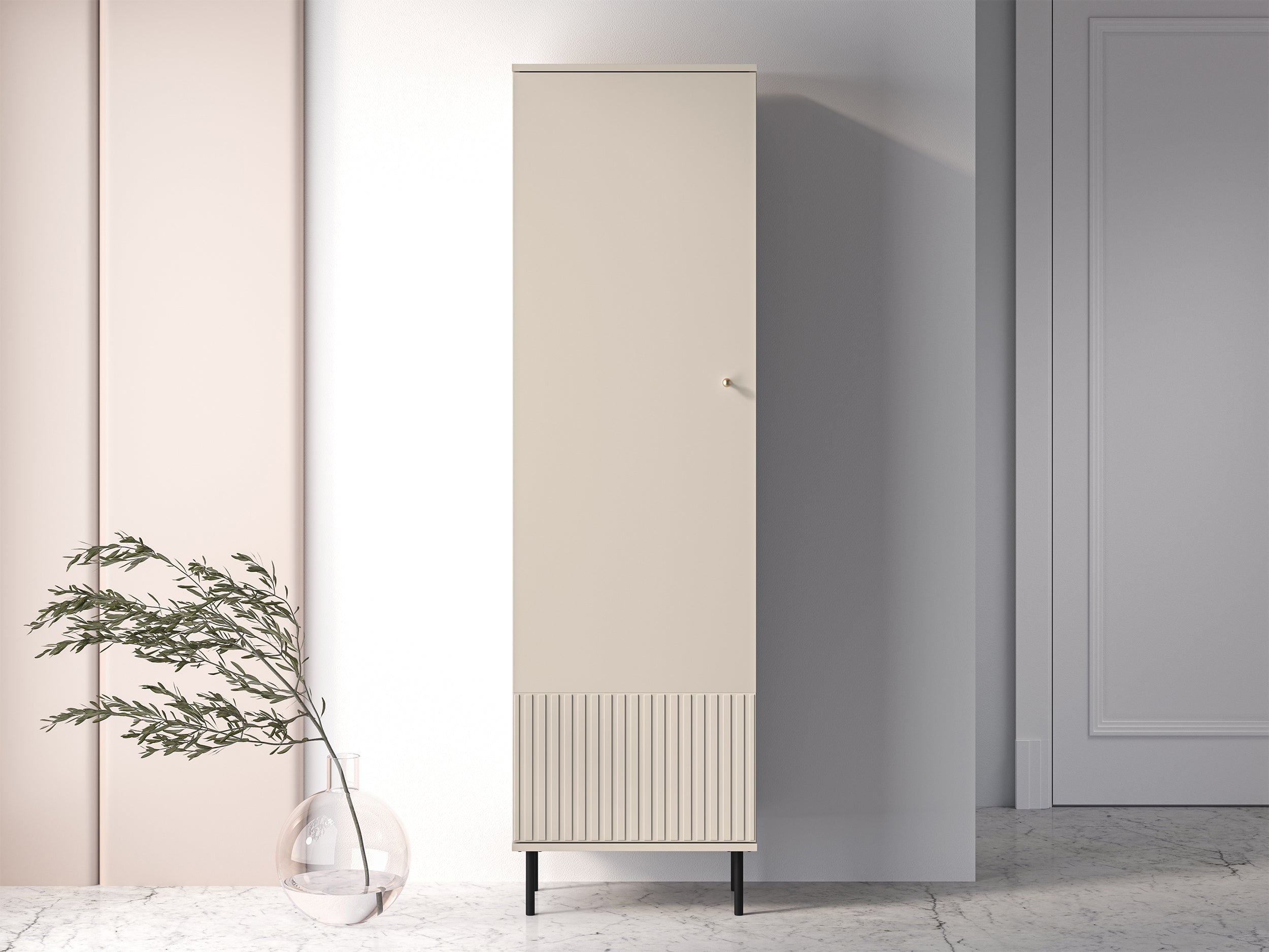 selsey-caletto-flurschrank-55-cm-einfl-gelig-lamellen-beige image 2