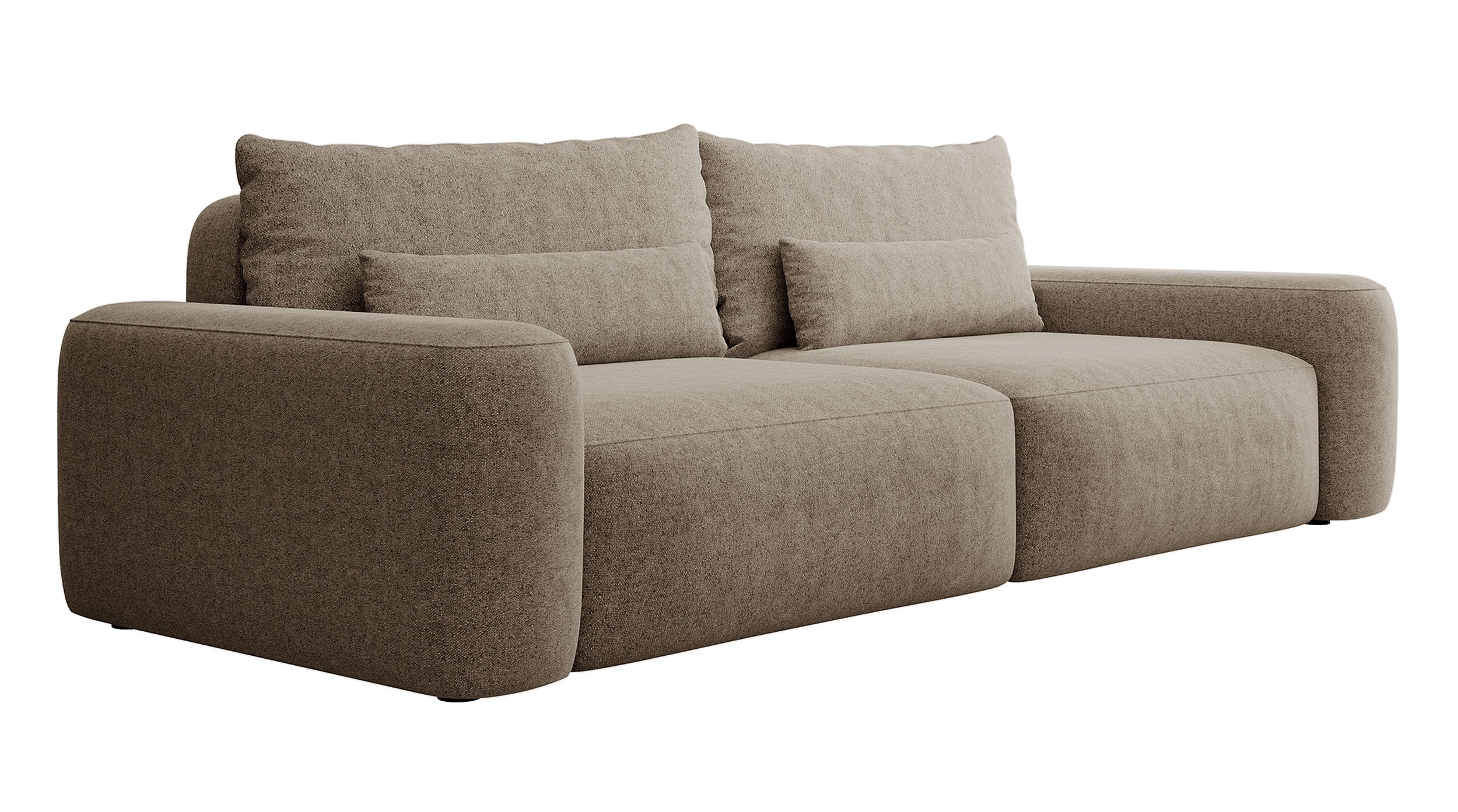 selsey-carnos-dreisitziges-ausklappbares-sofa-hellbraun-chenille-wasserabweisend image 5