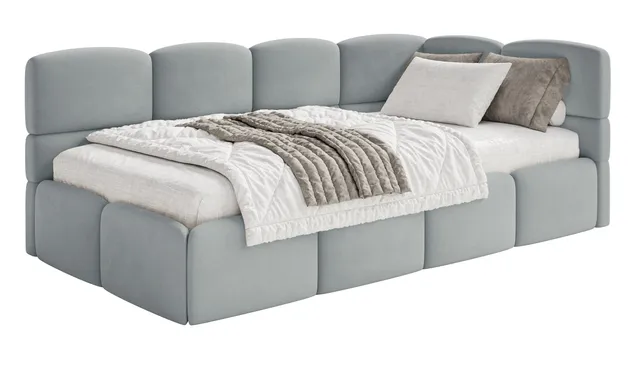 selsey-cloudy-jugendbett-120x200-cm-rechts-mit-stauraum-grauer-velours-2 image 1