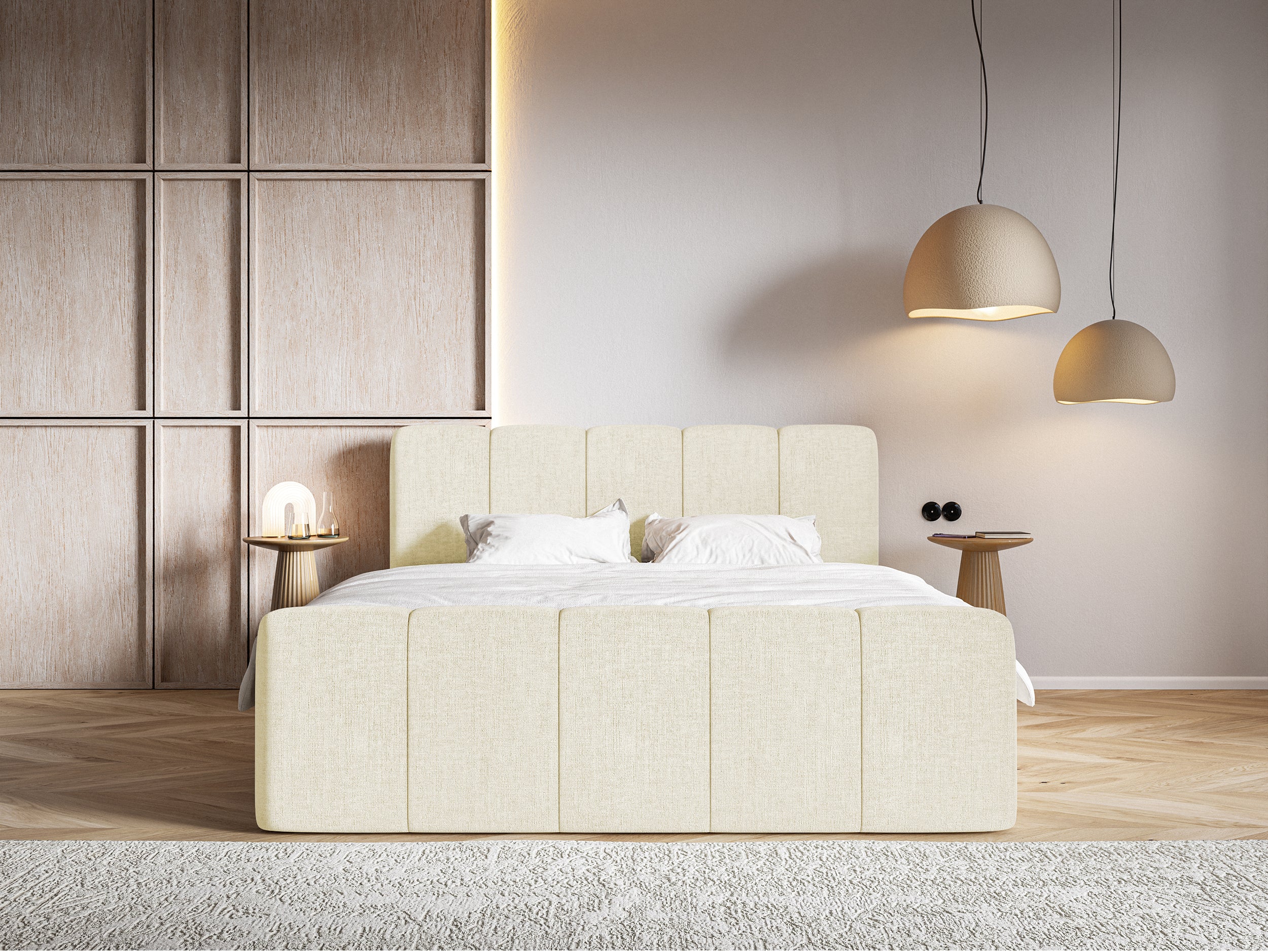 selsey-cloudy-ii-kontinentalbett-140x200-cm-mit-stauraum-und-topper-creme-hydrop image 2