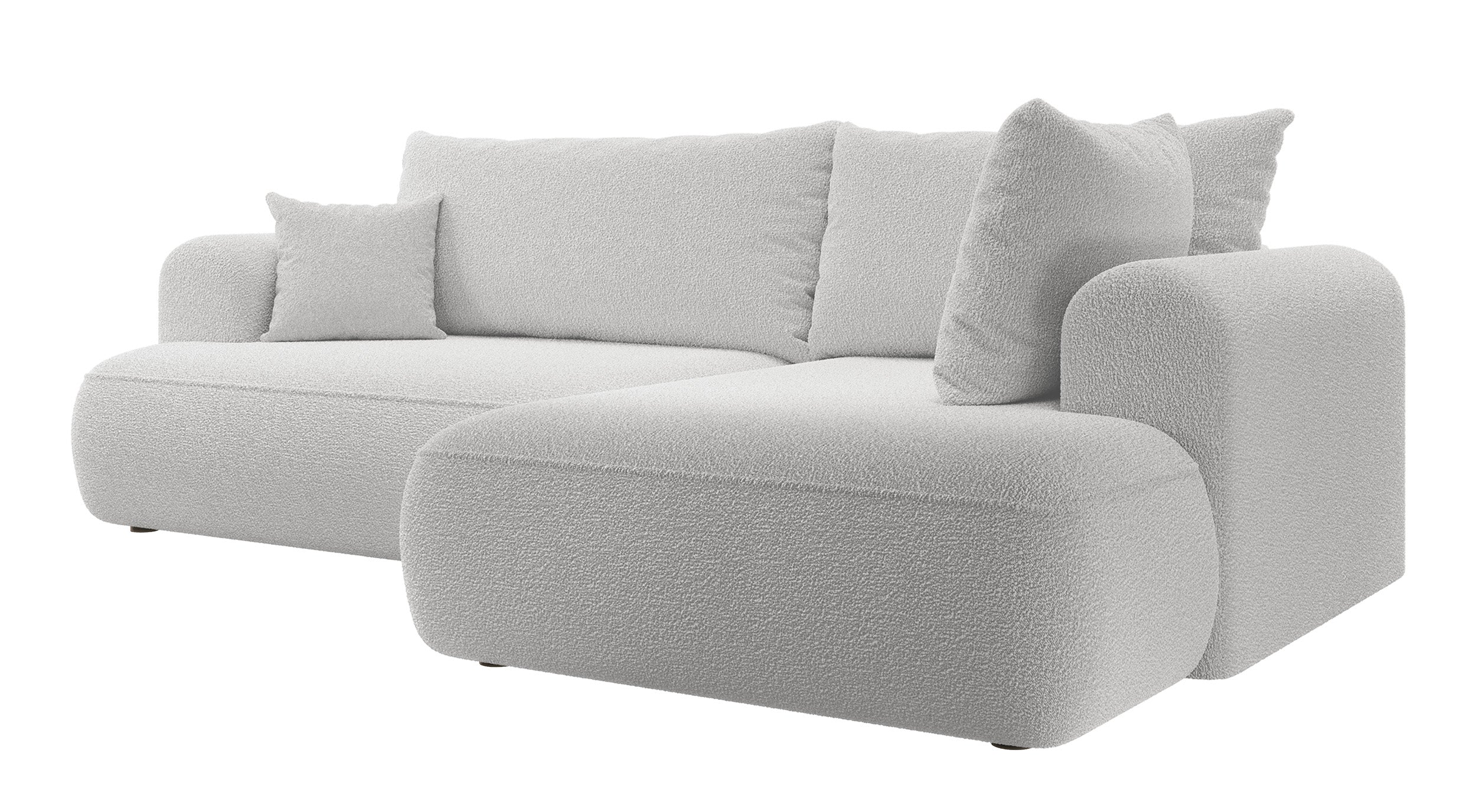 selsey-ovo-ecksofa-l-form-rechts-mit-schlaffunktion-und-stauraum-grauer-boucl image 5