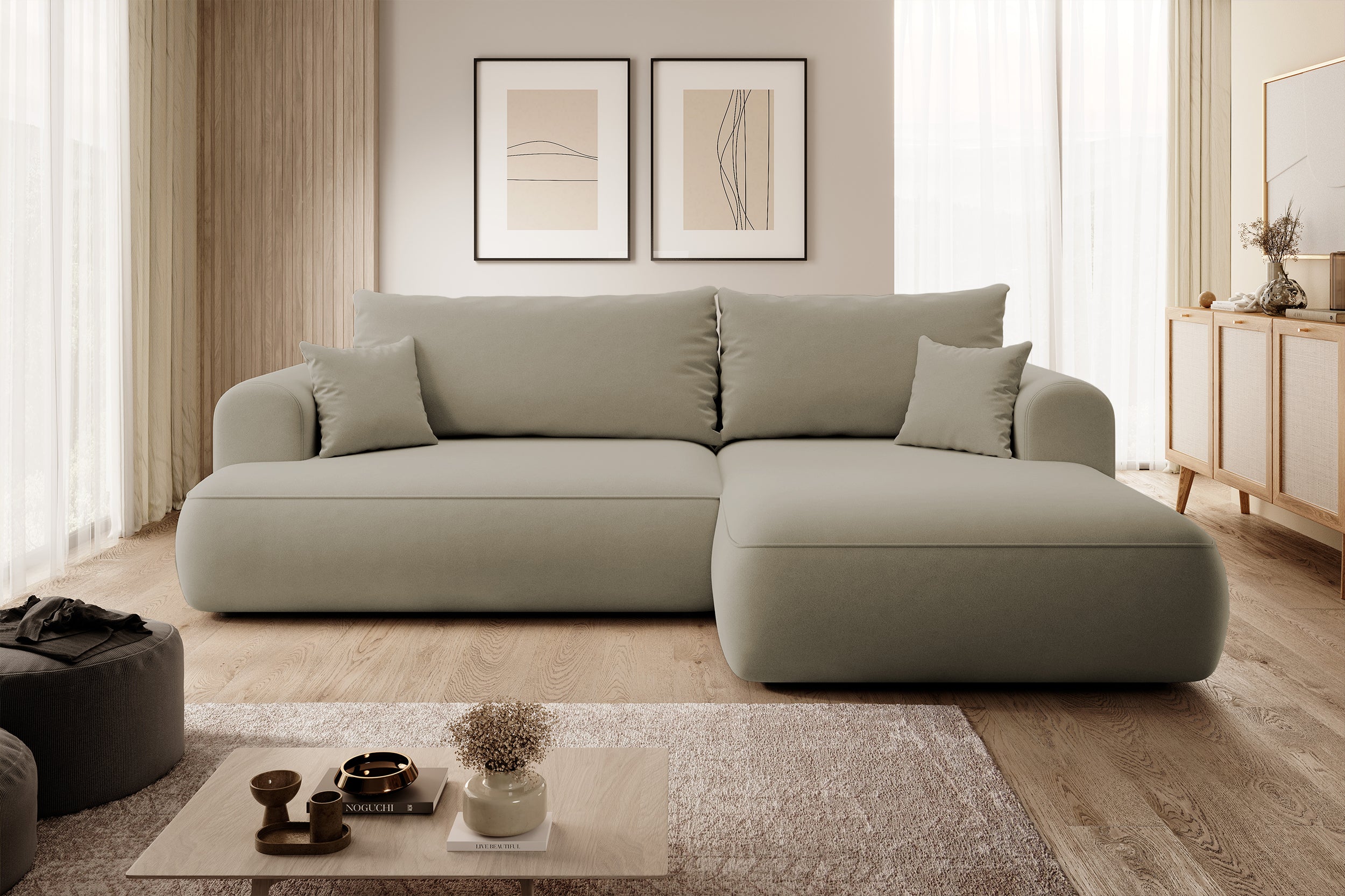 selsey-ovo-ecksofa-mit-schlaffunktion-rechts-l-form-beige-samt-mit-stauraum image 3