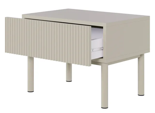 selsey-veldio-new-nachttisch-50-cm-grau-beige-mit-gefr-ster-front-und-schublade image 1
