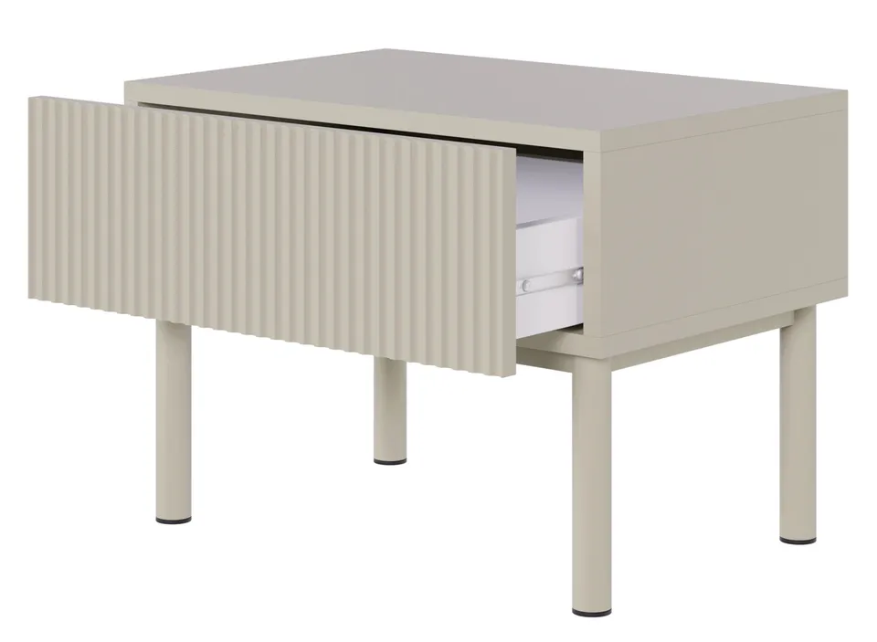 selsey-veldio-new-nachttisch-50-cm-grau-beige-mit-gefr-ster-front-und-schublade image 1