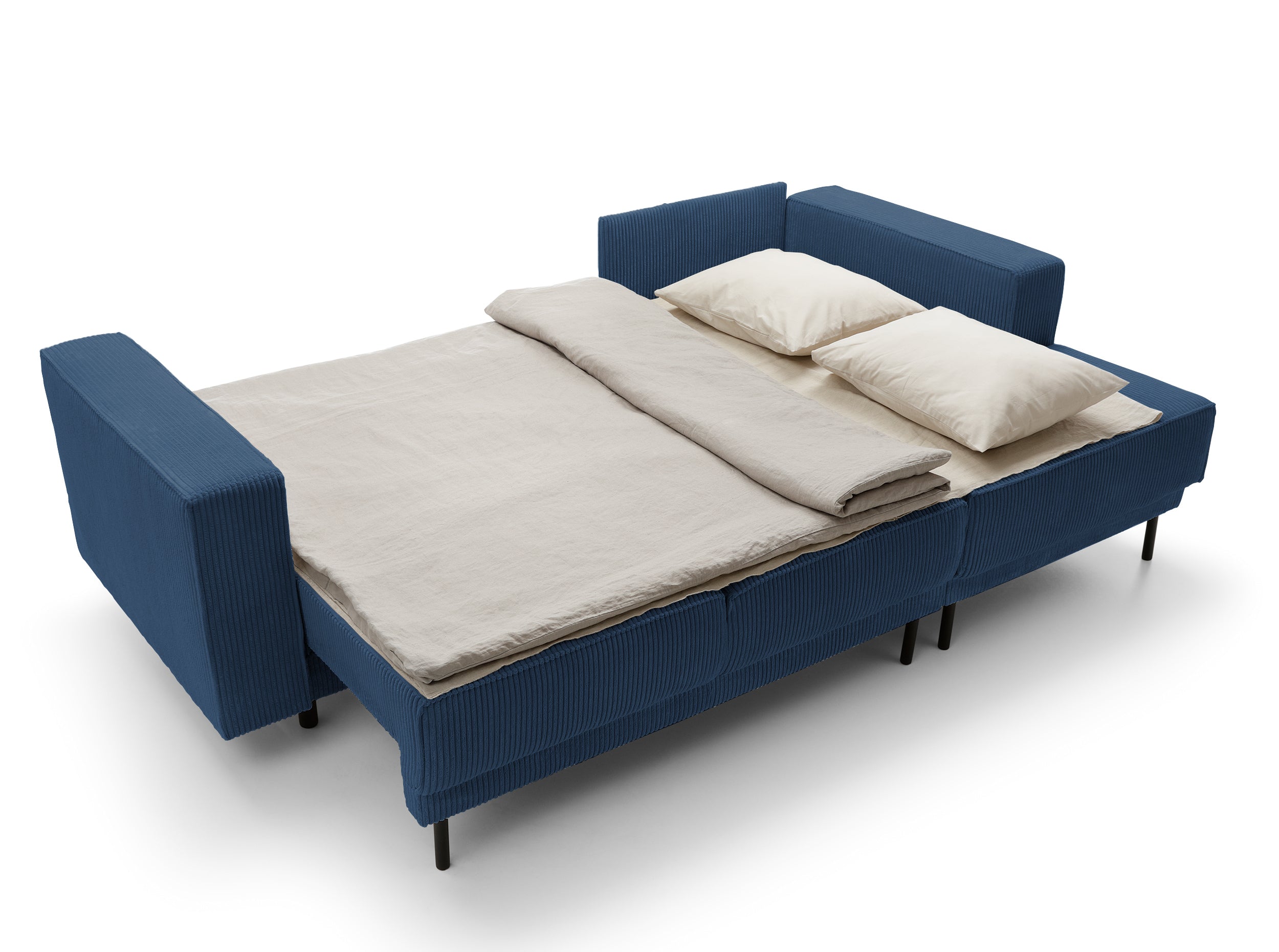 selsey-rodario-mini-ecksofa-mit-schlaffunktion-l-rechts-dunkelblauer-cord-mit-st image 8