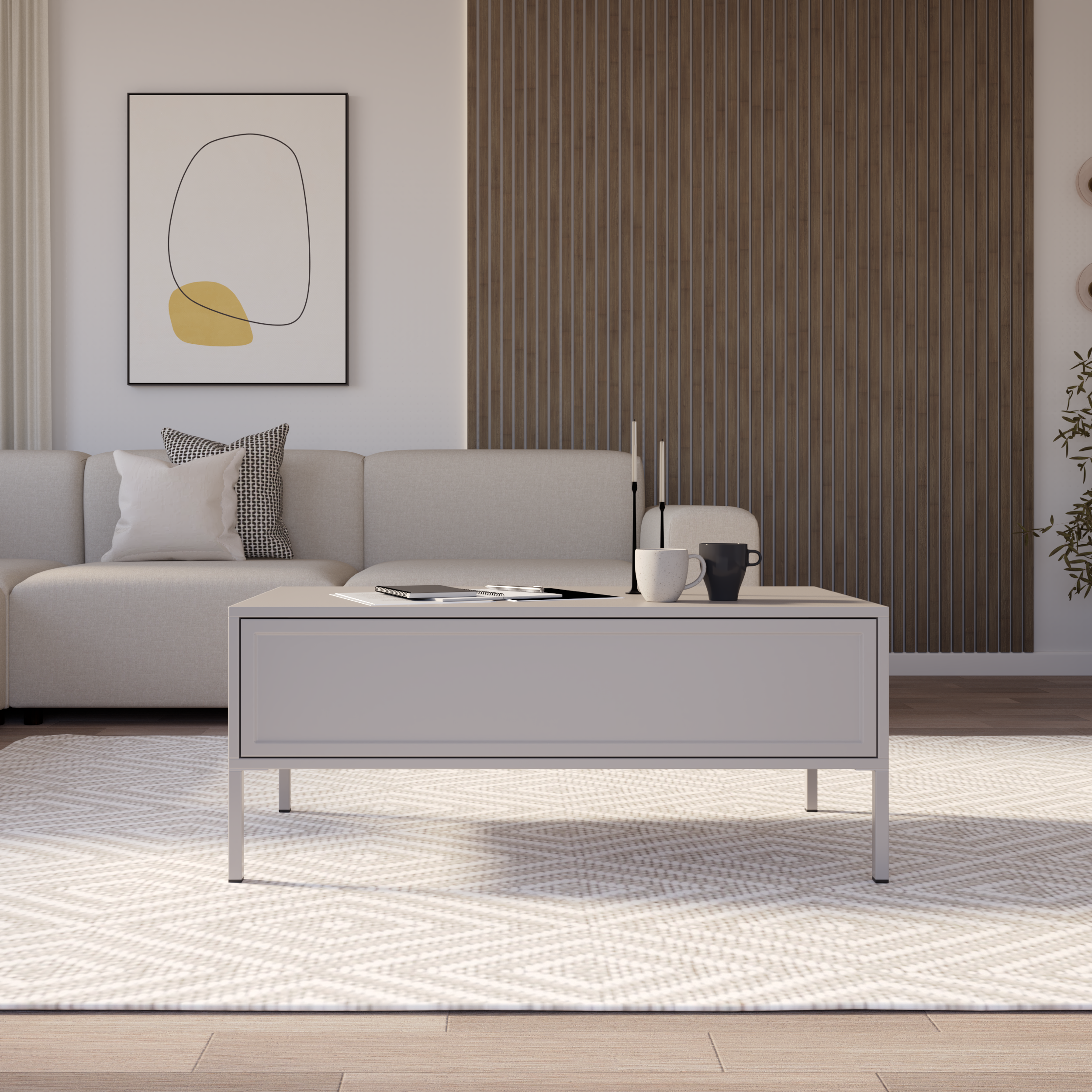 selsey-velveto-couchtisch-mit-schublade-100x50-cm-kaschmir image 2