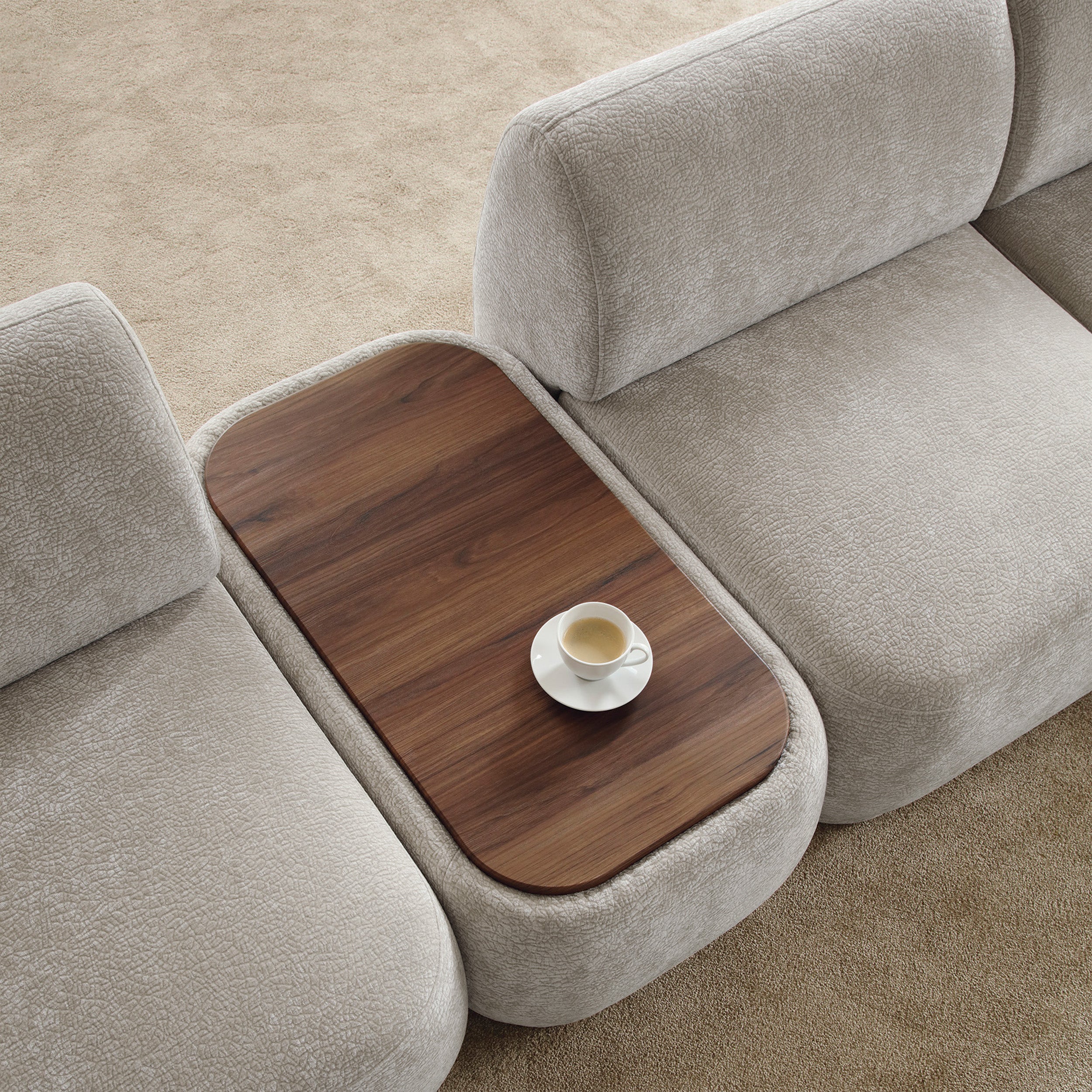 selsey-bommo-modulares-rechteckiges-hocker-mit-platte-grau-beige-chenille image 2