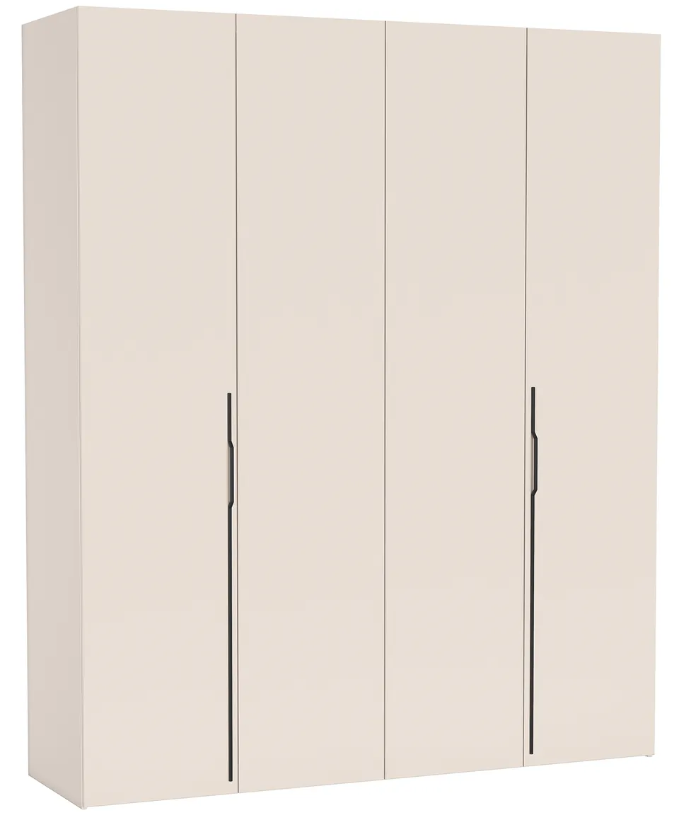 selsey-bari-kleiderschrank-200-cm-zweit-rig-mit-drei-schubladen-kaschmir image 1