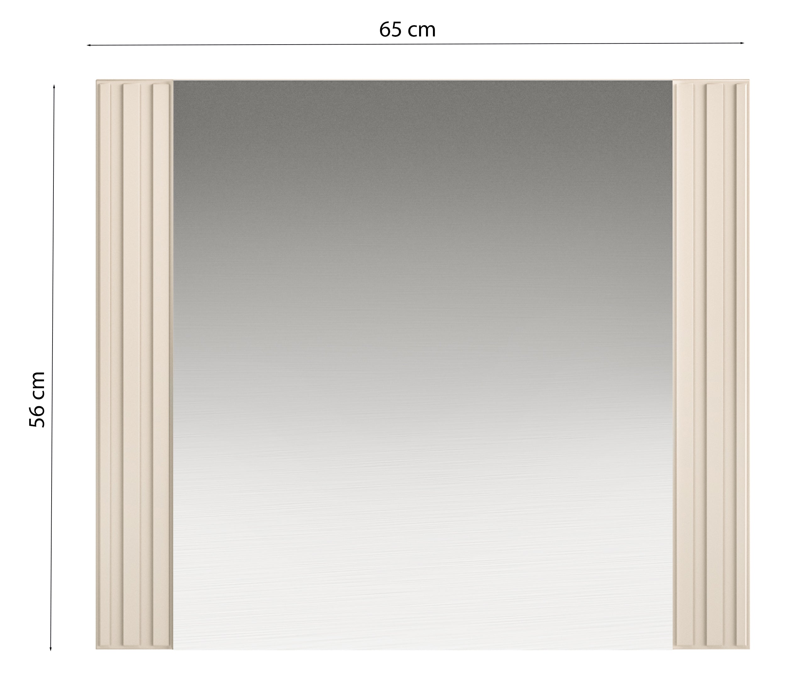 selsey-caletto-wandspiegel-56x65-cm-beige-mit-lamellenrahmen image 4