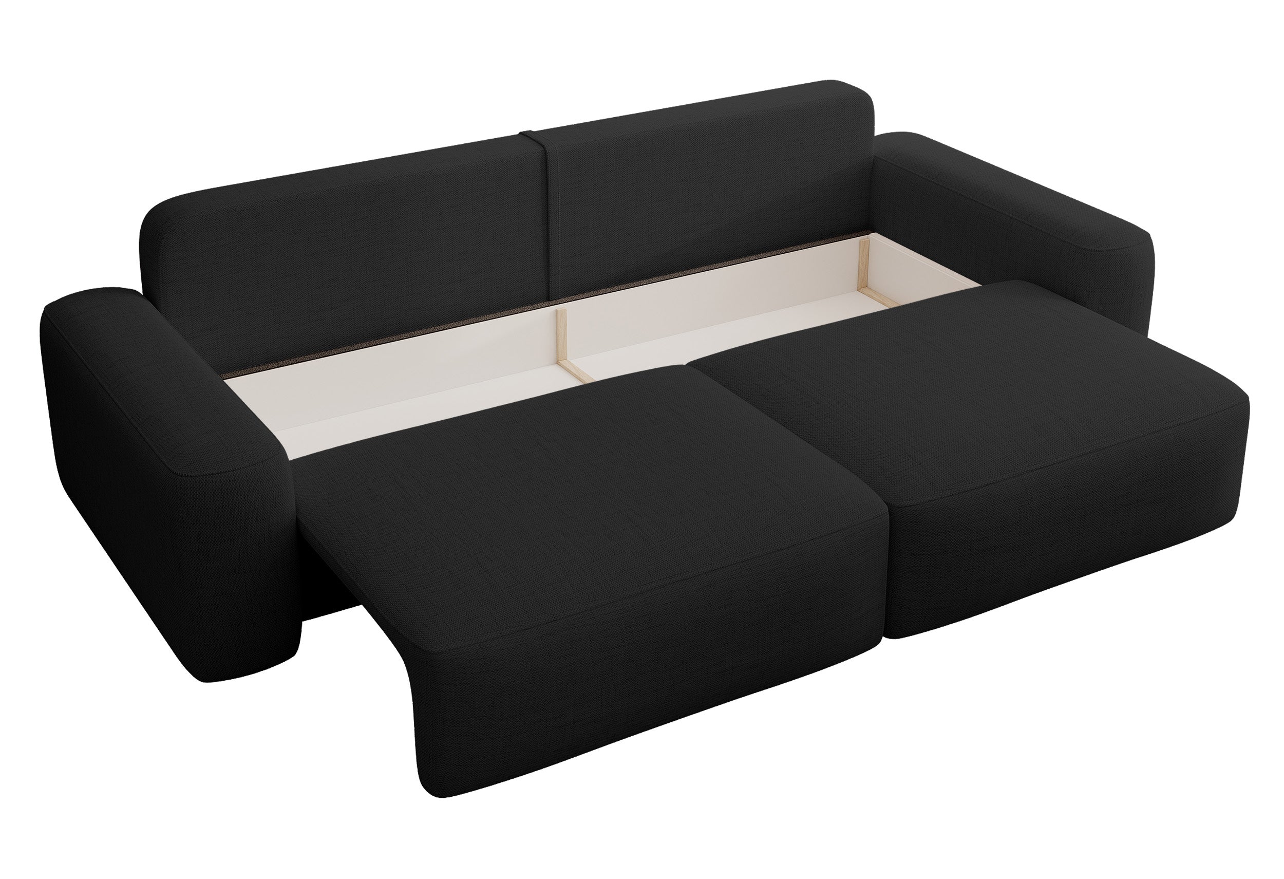 selsey-carnos-dreisitziges-ausklappbares-sofa-schwarz-hydrophobes-chenille-schwa image 7