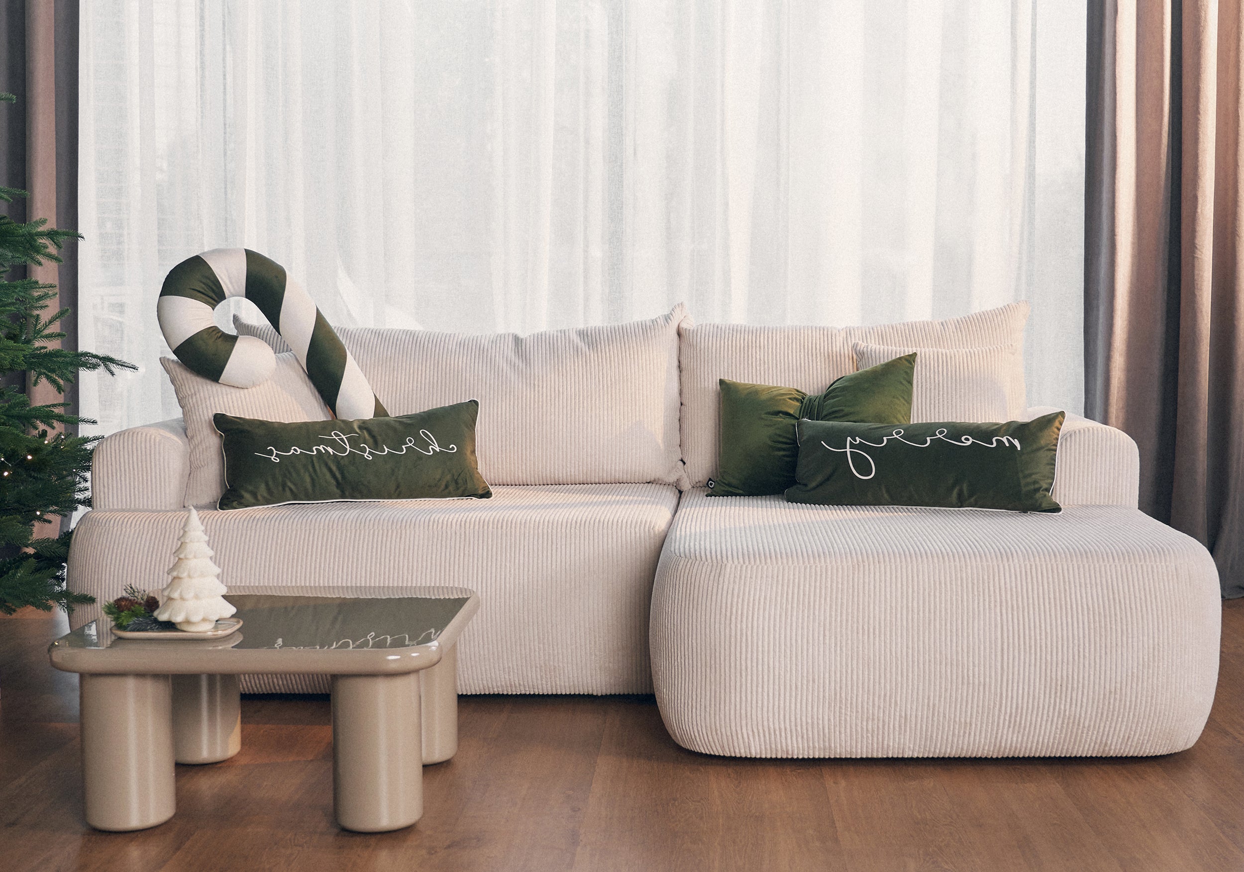 selsey-ovo-cord-ecksofa-mit-schlaffunktion-rechts-l-form-mit-stauraum-wei-er-cor image 2