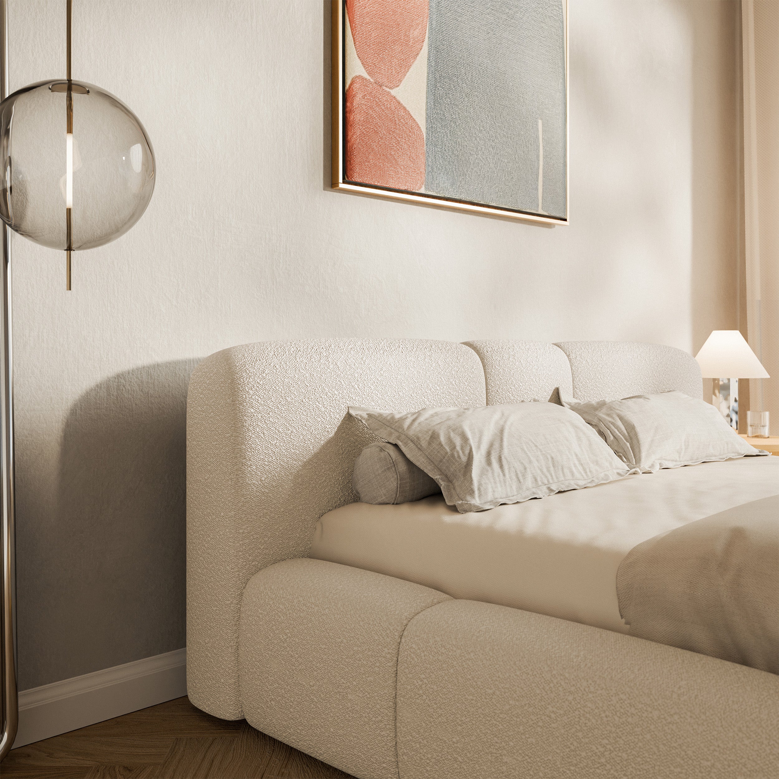 selsey-bowia-polsterbett-140x200-cm-hellbeige-boucl-mit-rollrost image 5