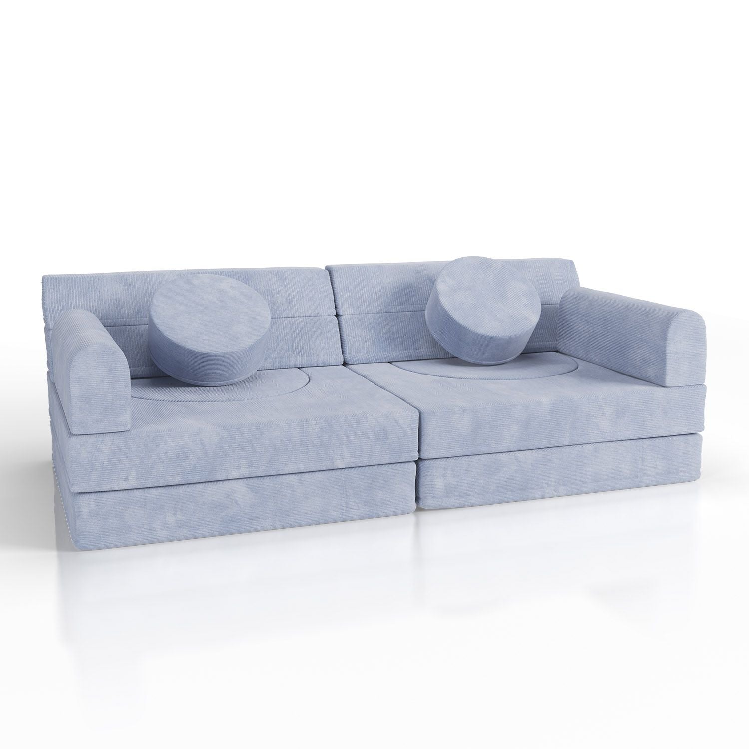 juskys-kayo-kindersofa-spielsofa-cord-beige-modular-mit-kissen image 8