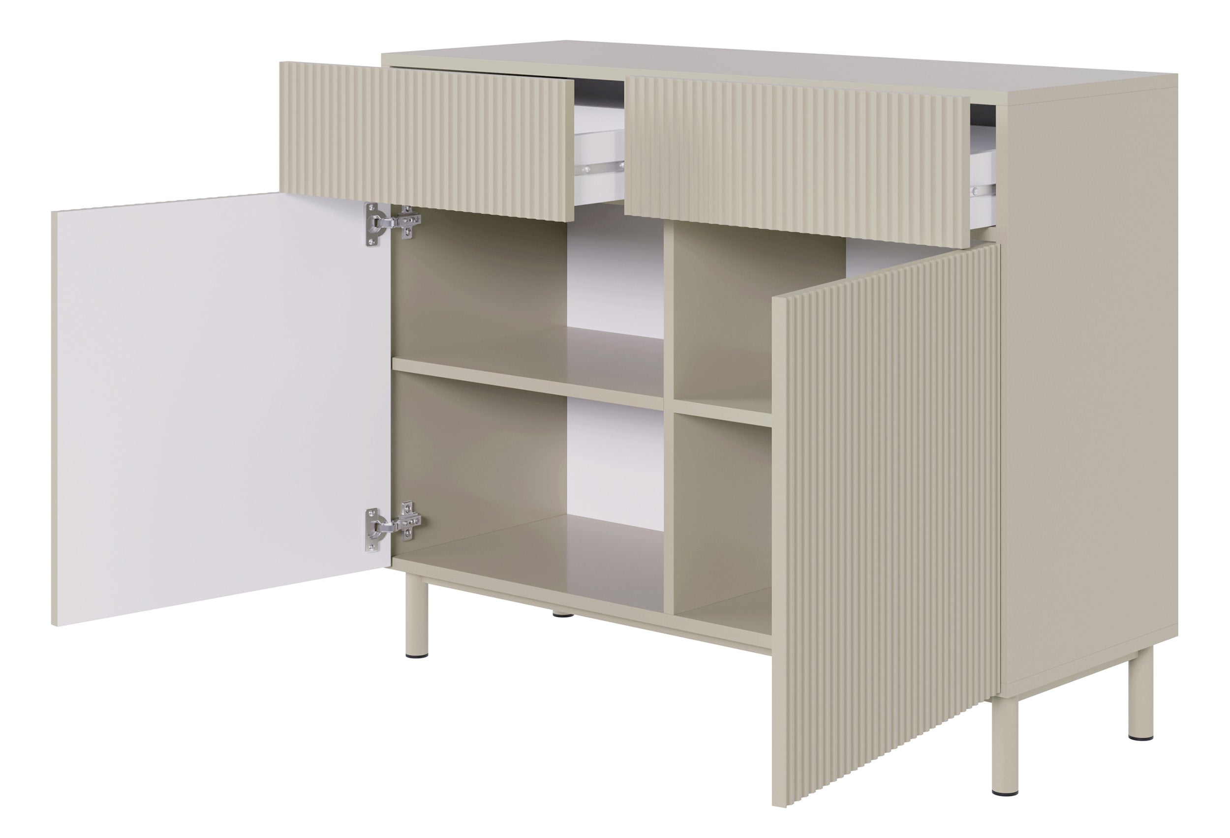 selsey-veldio-new-zweit-rige-kommode-100-cm-mit-gefr-ster-front-und-zwei-schubla image 2