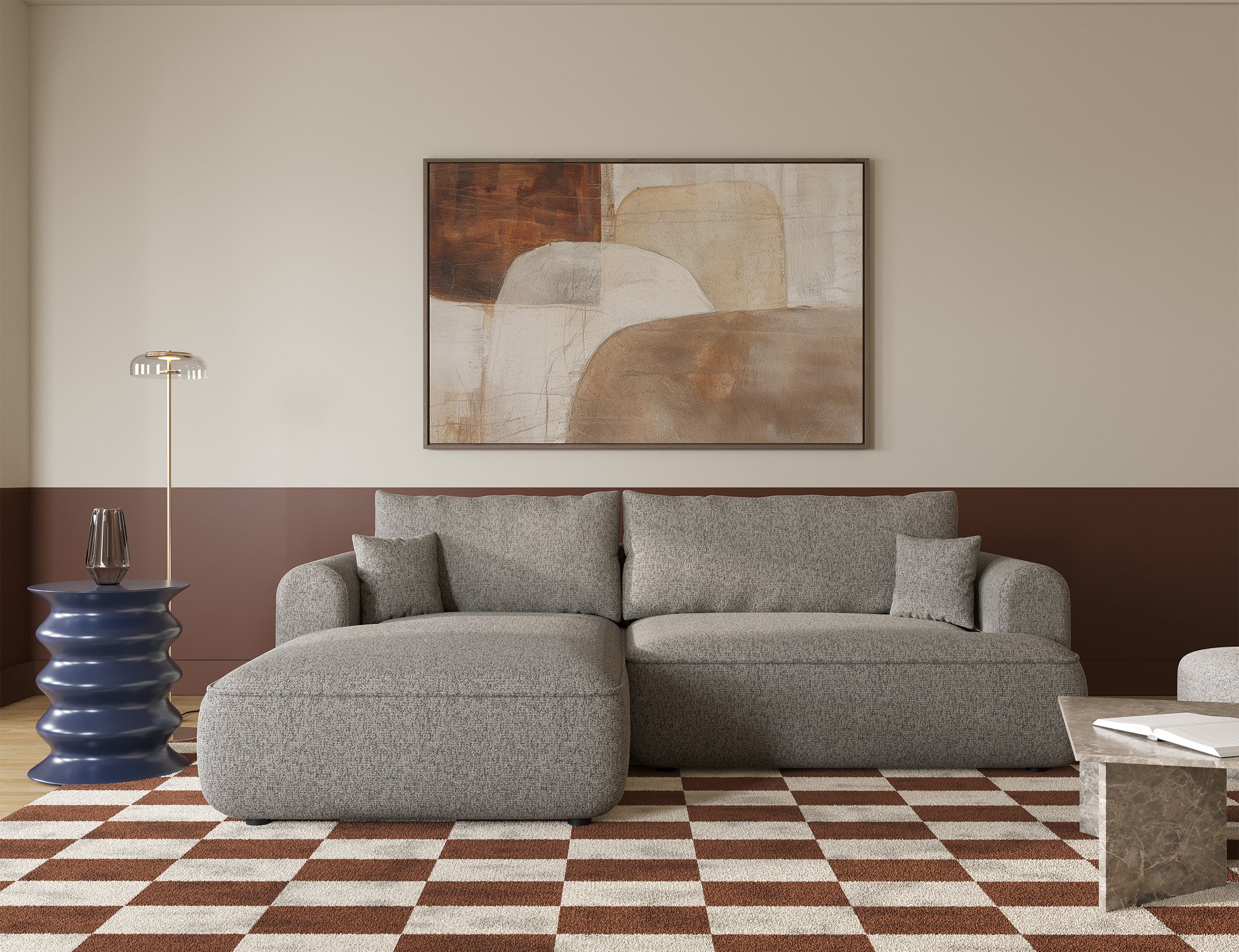 selsey-ovo-ecksofa-mit-schlaffunktion-l-f-rmig-links-dunkelbeige-flechtoptik image 2
