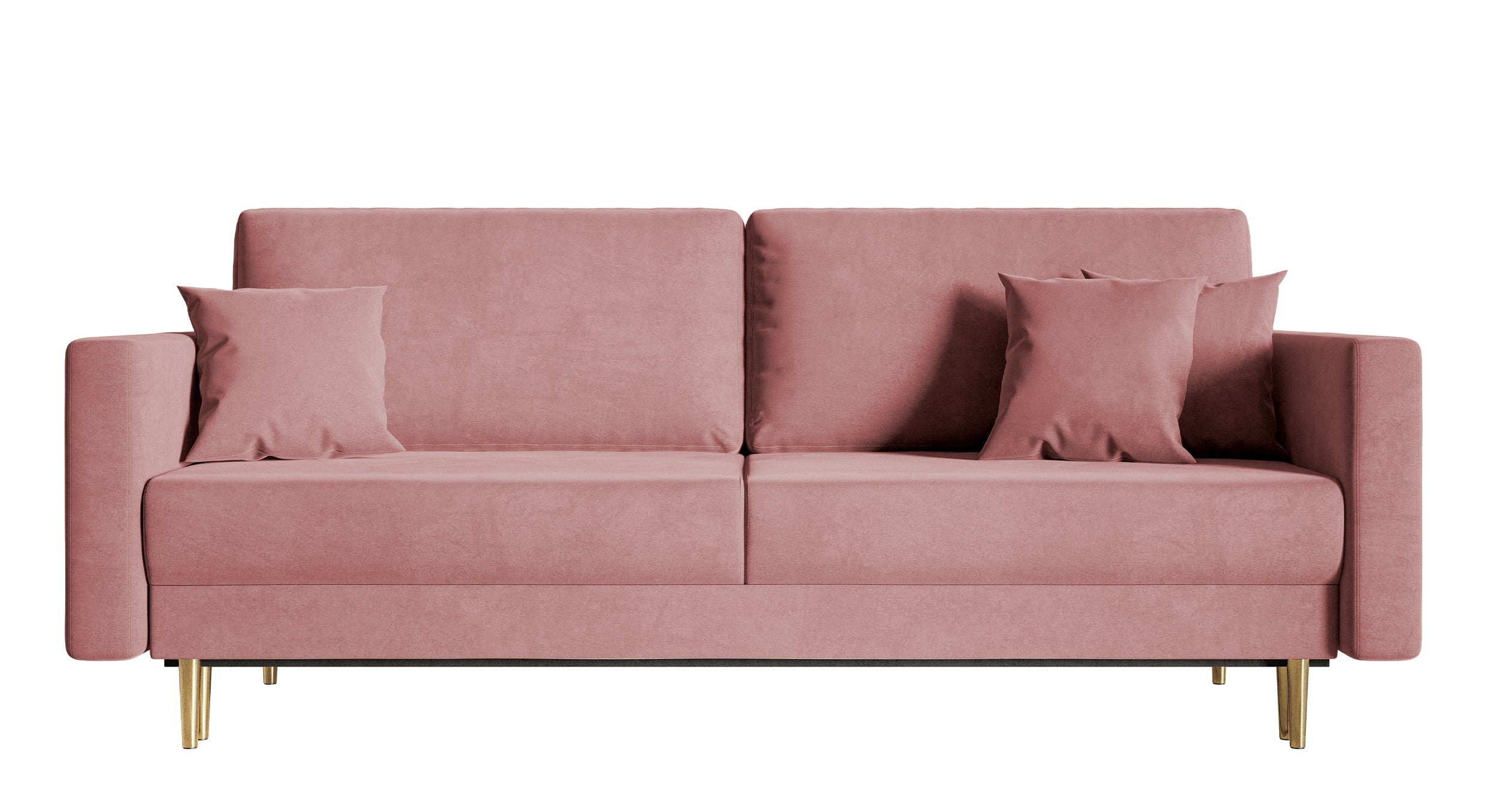 selsey-valico-3-sitzer-schlafsofa-ausklappbar-rosa-samt-wasserabweisend image 5