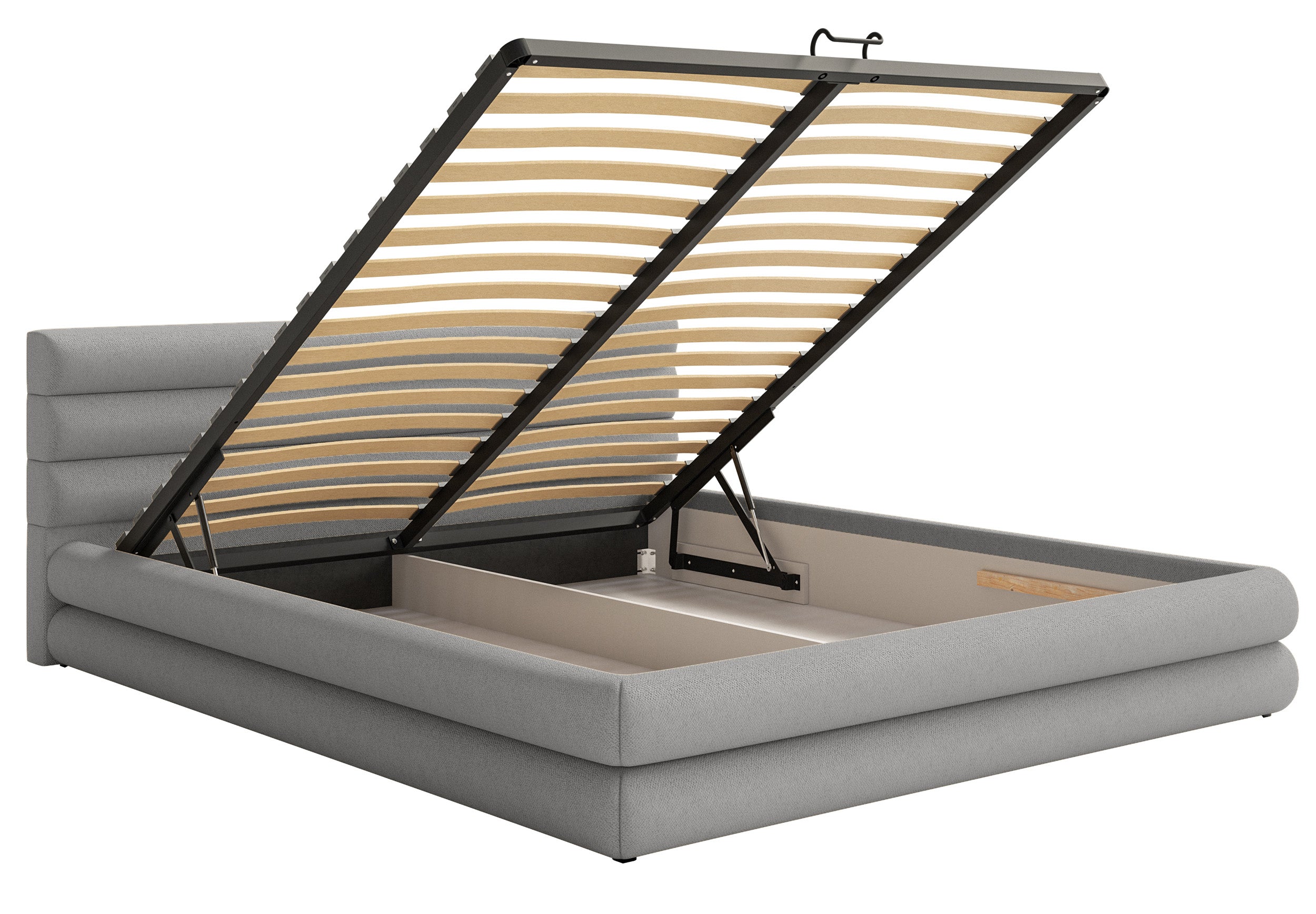 selsey-alegre-gepolstertes-bett-160x200-cm-mit-bettkasten-hellgraue-chenille-met image 5