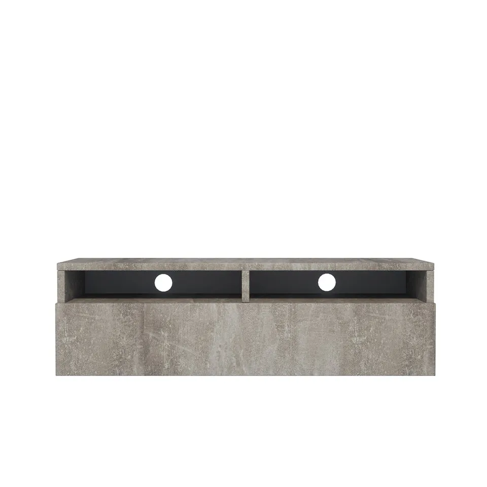 selsey-rednaw-tv-schrank-100-cm-beton-mit-schublade image 1