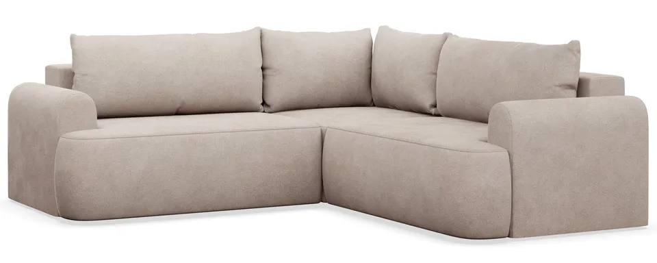 selsey-ovo-ecksofa-mit-schlaffunktion-l-f-rmig-universal-beige-samt-pflegeleicht image 1