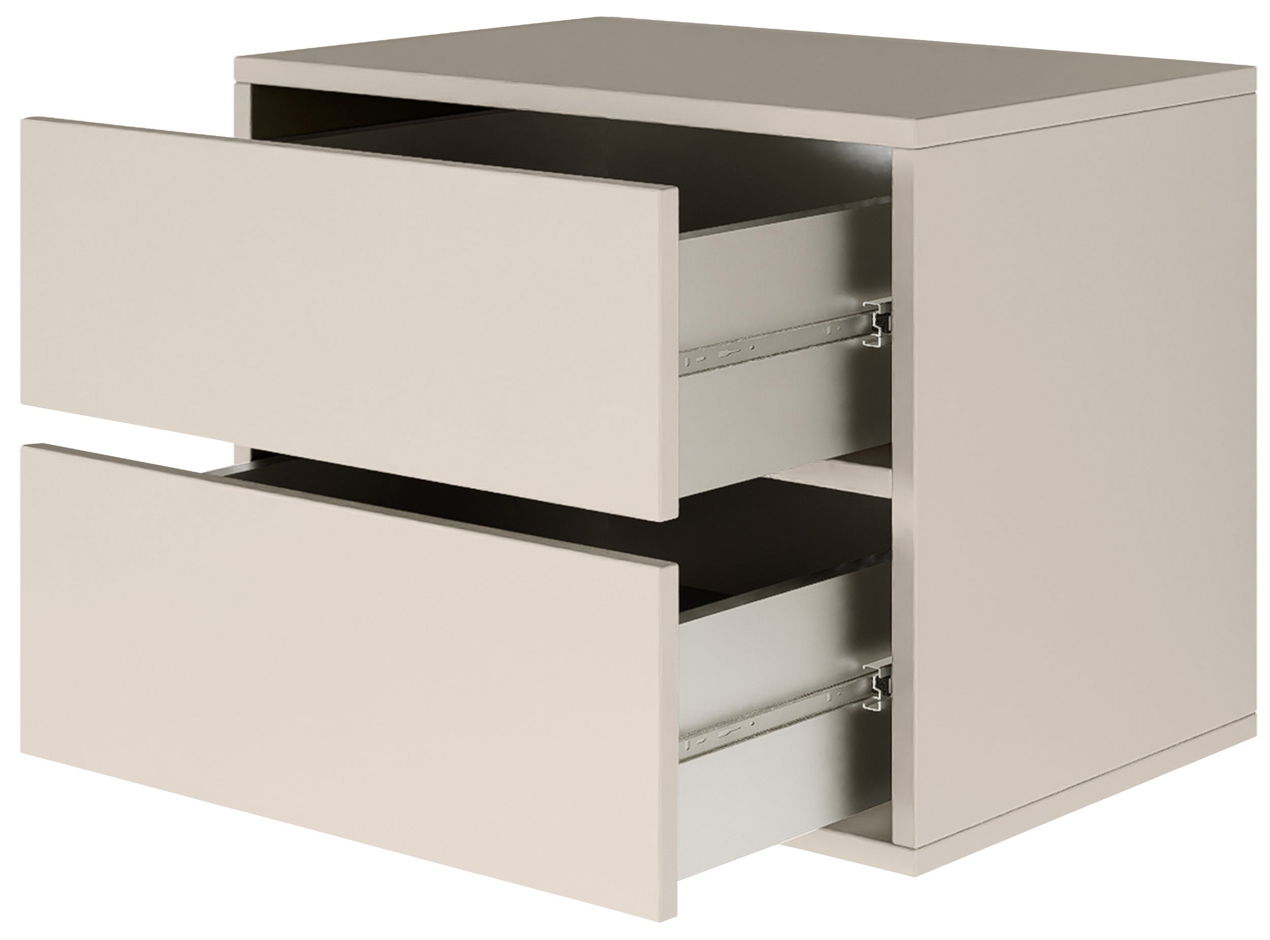 selsey-framme-h-ngender-nachttisch-50-cm-kaschmir-mit-zwei-schubladen image 3
