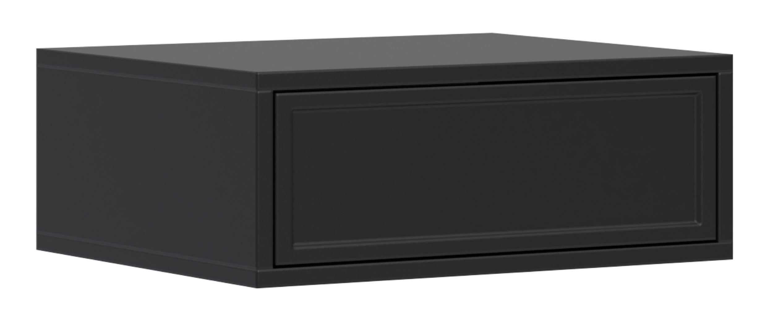 selsey-velveto-h-ngender-nachttisch-mit-schublade-50-cm-schwarz image 1