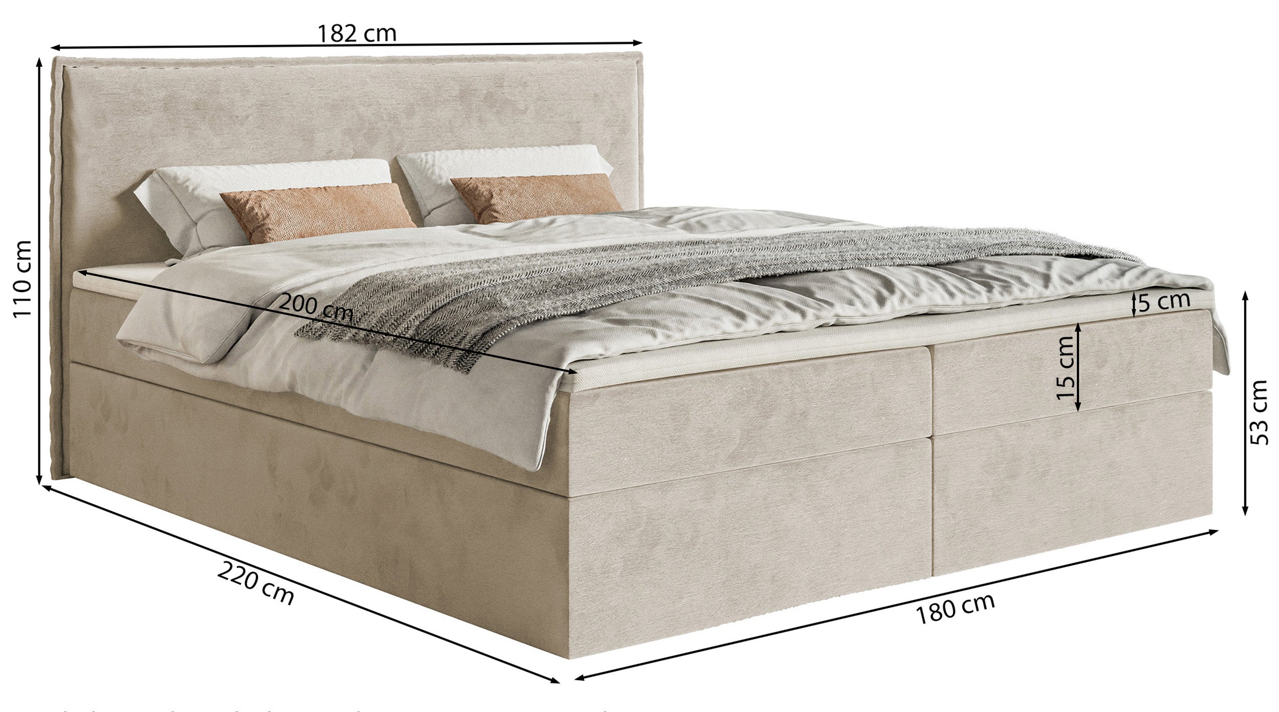 selsey-softie-kontinentalbett-180x200-cm-mit-stauraum-und-topper-beiger-wasserab image 7