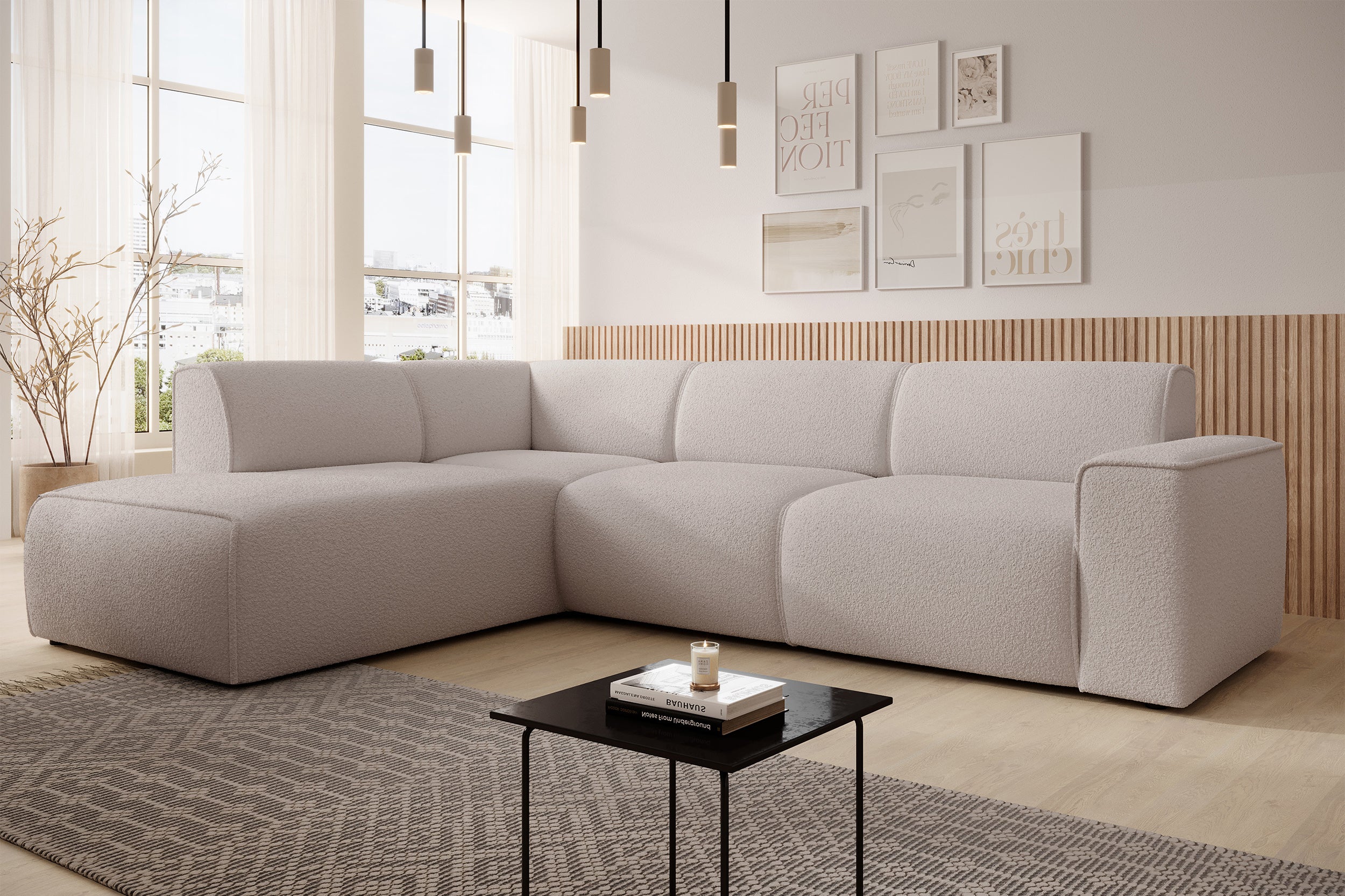 selsey-bouvi-ecksofa-l-f-rmig-linke-armlehne-hellbeiger-boucl-stoff image 3