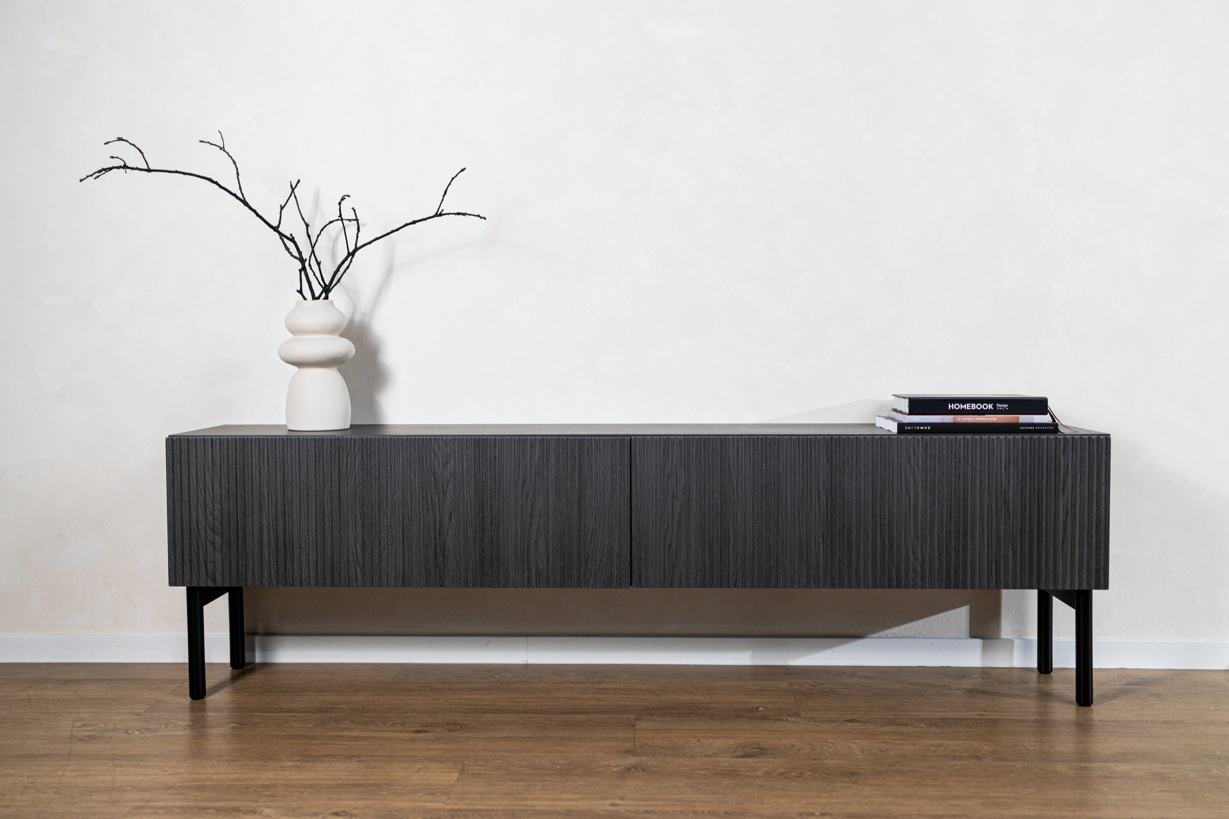selsey-nolie-tv-schrank-175-cm-stehend-portland-esche-schwarz-japandi image 2