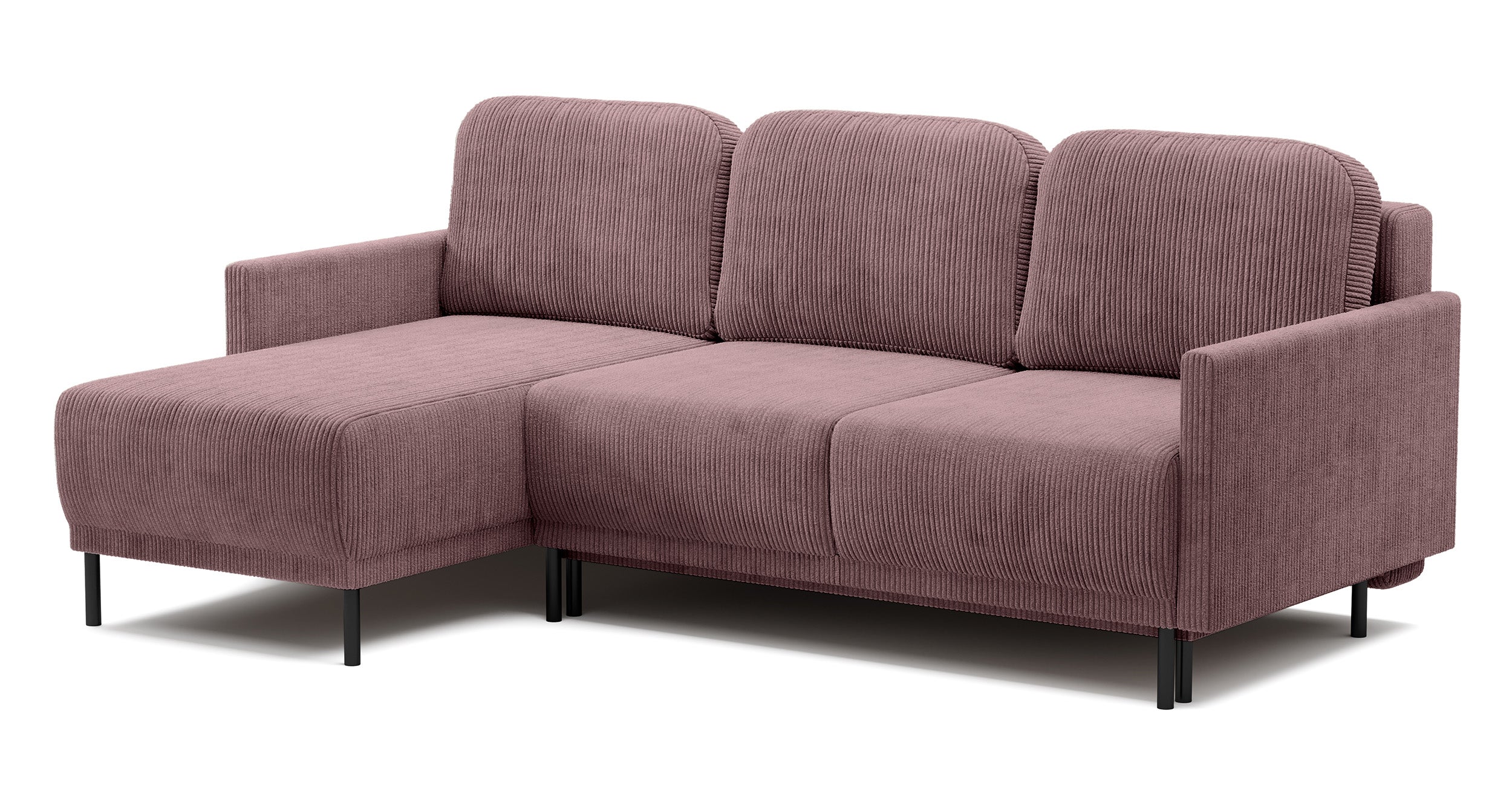 selsey-hamiel-ausziehbare-eckcouch-l-f-rmig-mit-stauraum-flieder-cordstoff-unive image 4