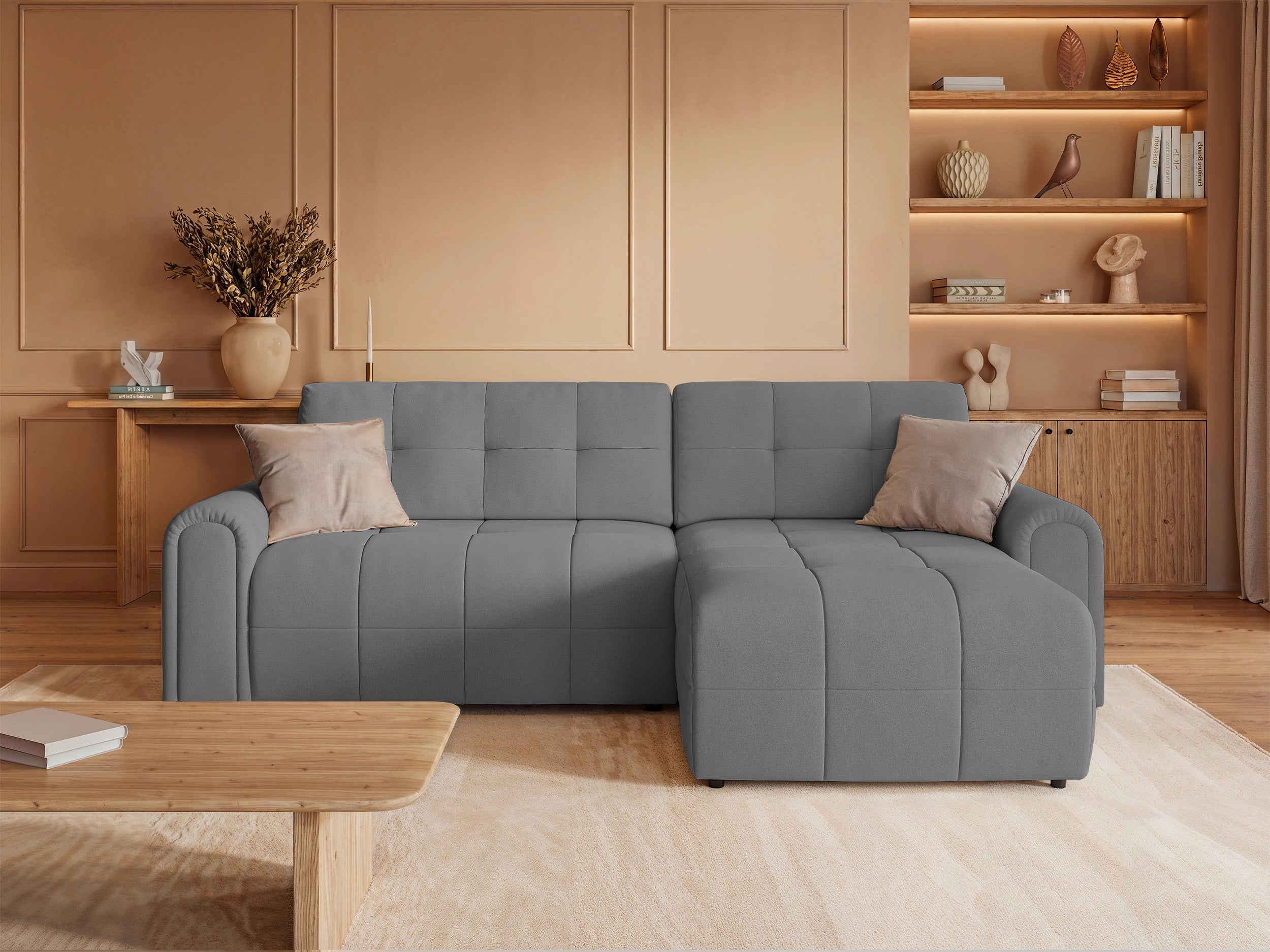 selsey-simolla-ecksofa-mit-schlaffunktion-l-f-rmig-rechts-mit-bettkasten-grau-ch image 2