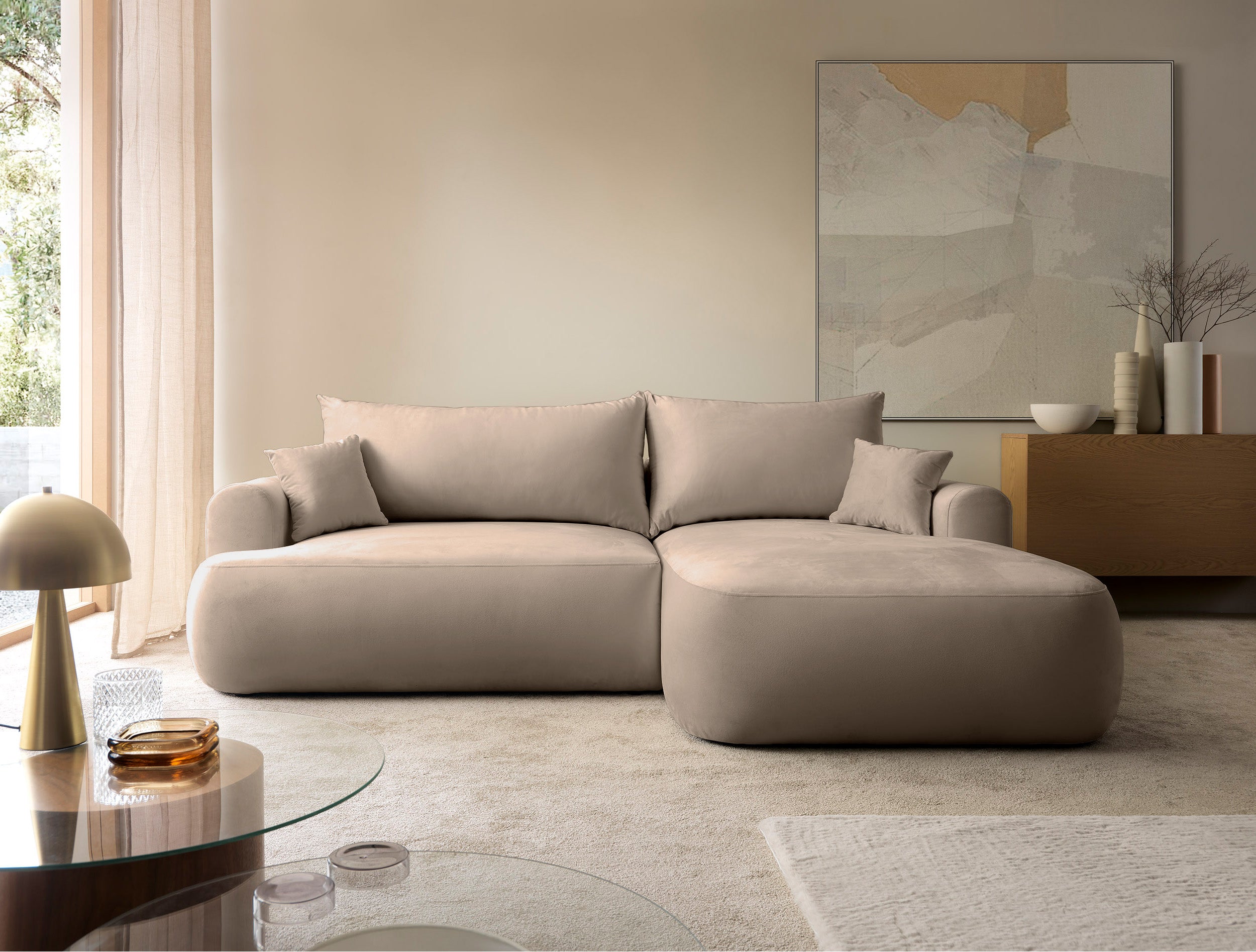 selsey-ovo-ecksofa-rechts-mit-schlaffunktion-und-stauraum-beige-velours-l-f-rmig image 3