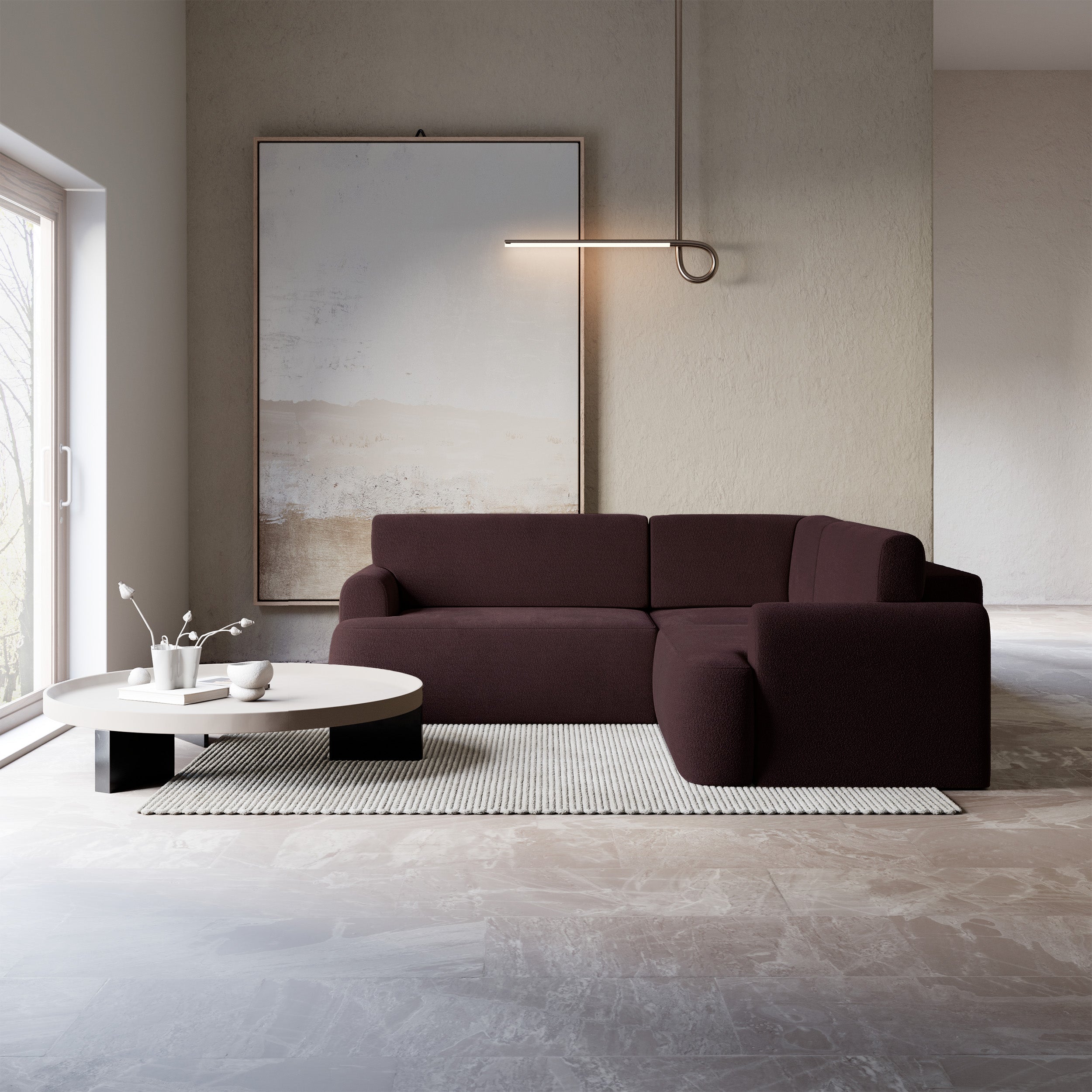 selsey-kaveo-ecksofa-mit-schlaffunktion-l-form-universell-pflaumenfarbener-cheni image 2