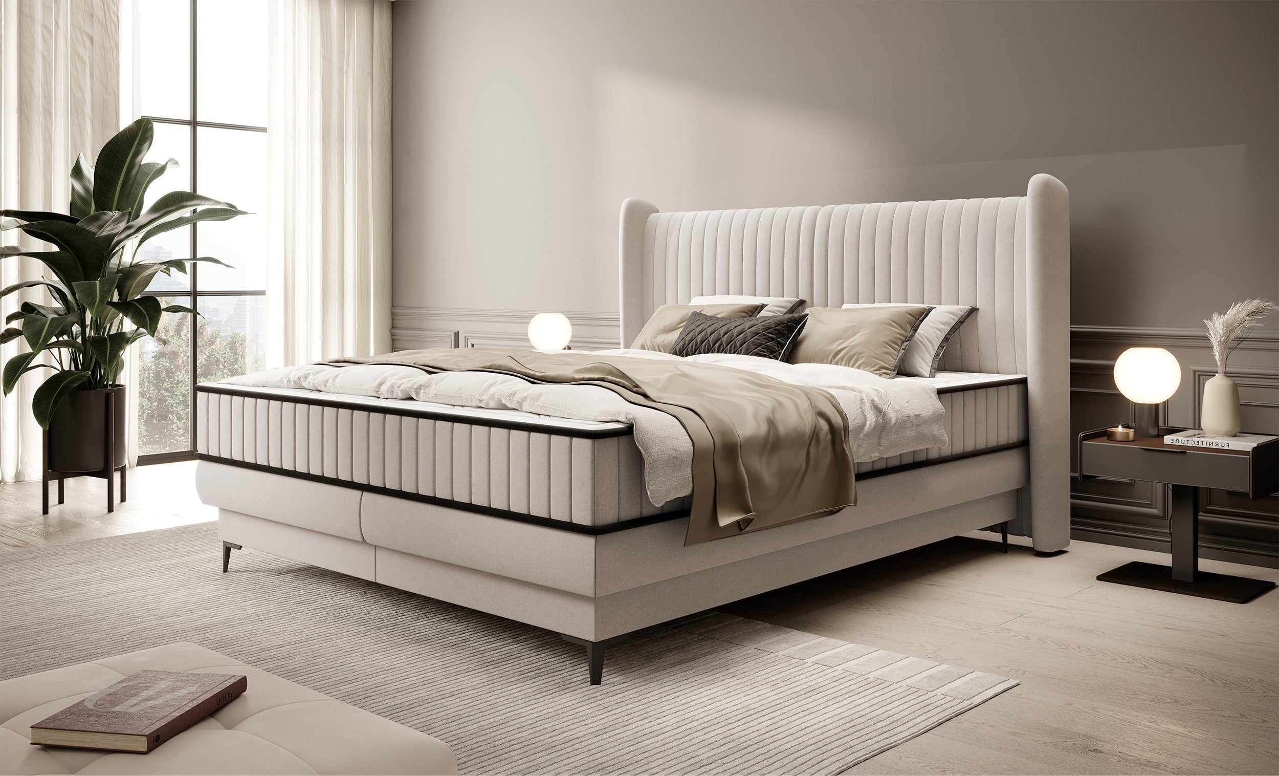 selsey-daliano-kontinentalbett-180x200-cm-mit-stauraum-beiger-samt image 2