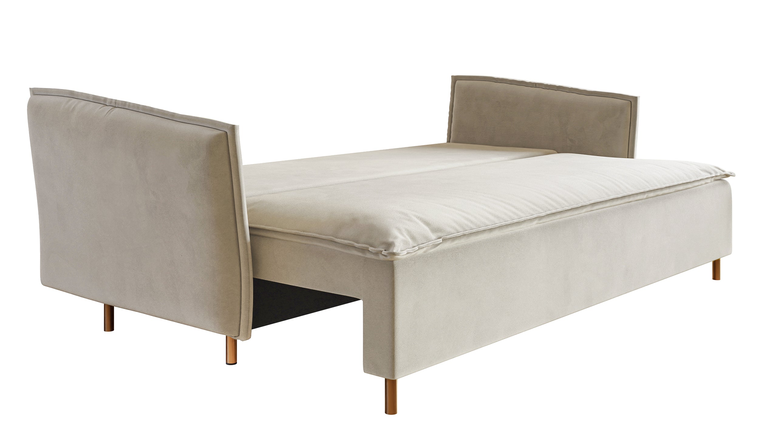 selsey-ummo-3-sitzer-schlafsofa-mit-stauraum-creme-velours-wasserabweisend-golde image 5